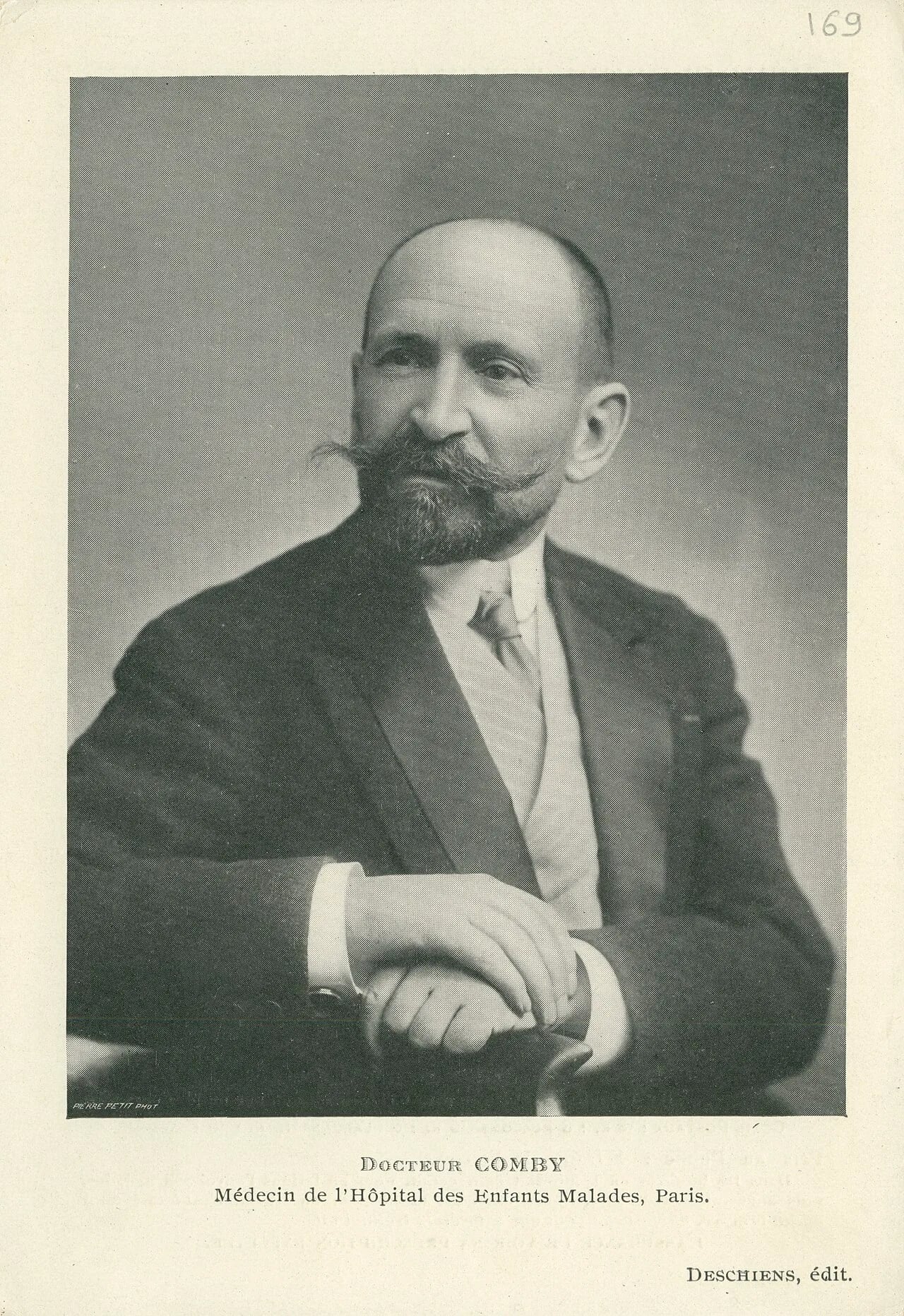 Portrait of Jules Comby (1853–1947) – memorial page