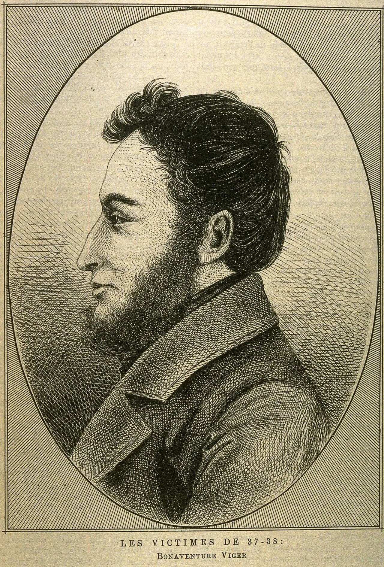 Portrait of Bonaventure Viger (1804–1877) – memorial page