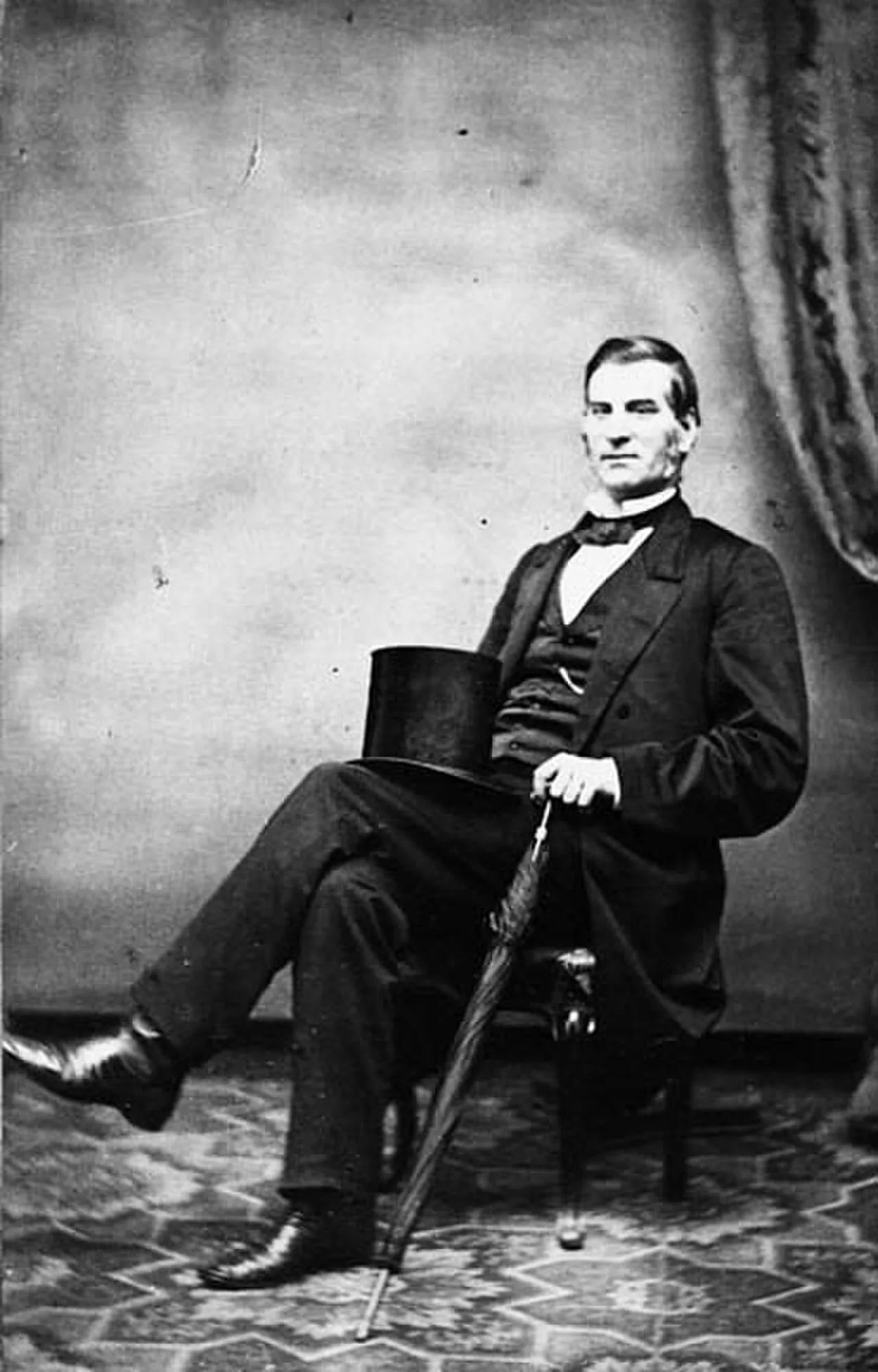 Portrait of William Steeves (1814–1873) – memorial page