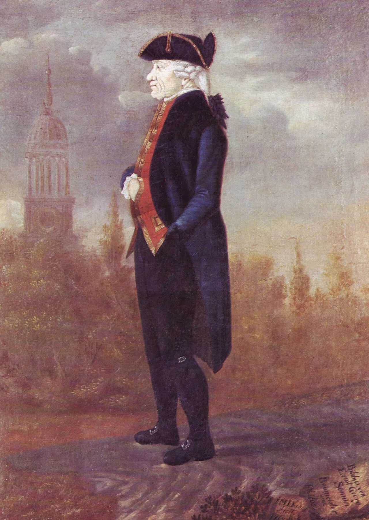 Porträt von Ernst Georg Sonnin (1713–1794) – Gedenkseite