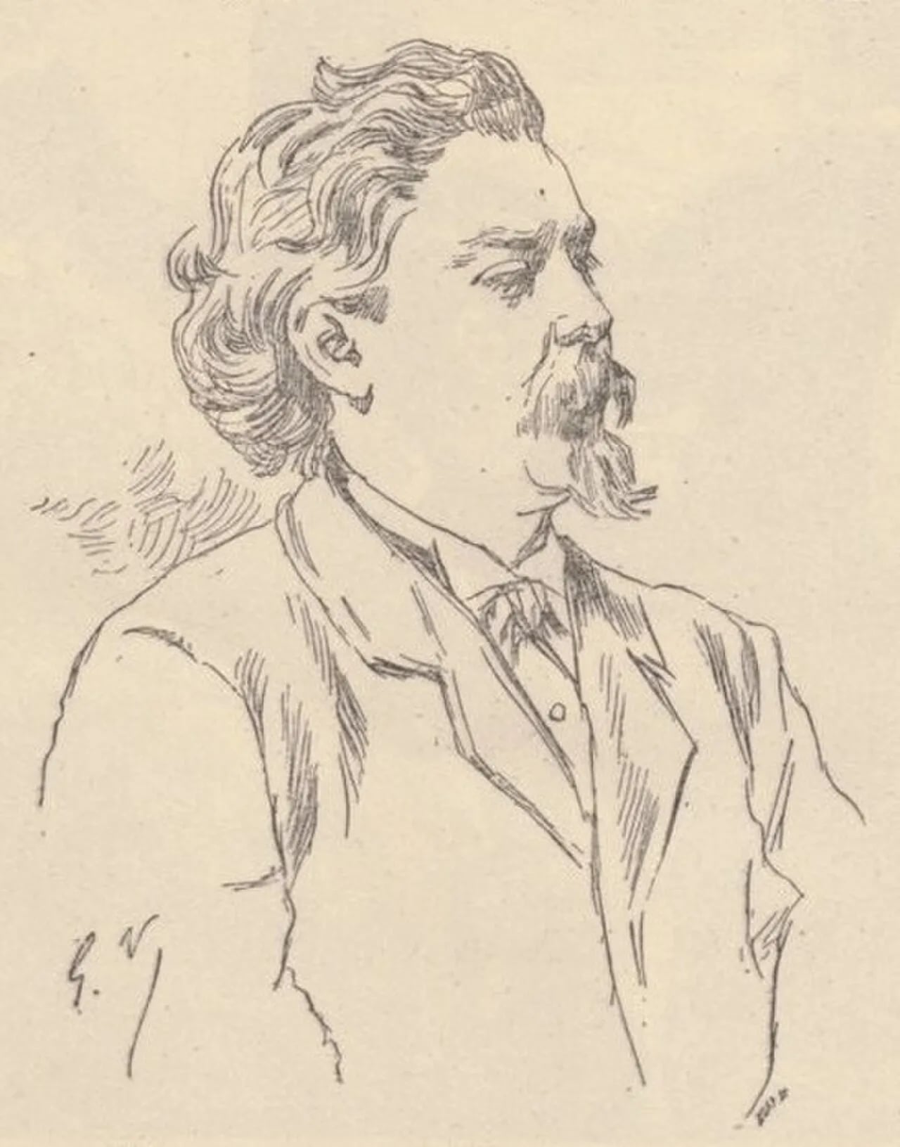 Porträt von Cláudio Velho da Mota Maia (1843–1897) – Gedenkseite
