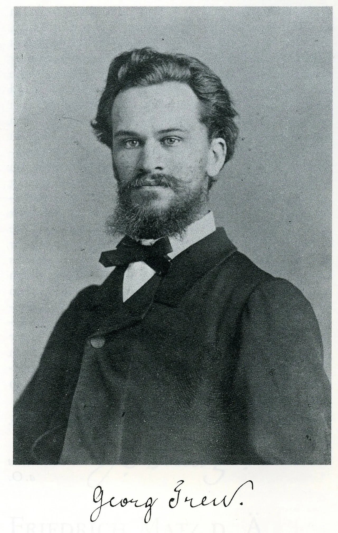 Portrait of Georg Treu (1843–1921) – memorial page