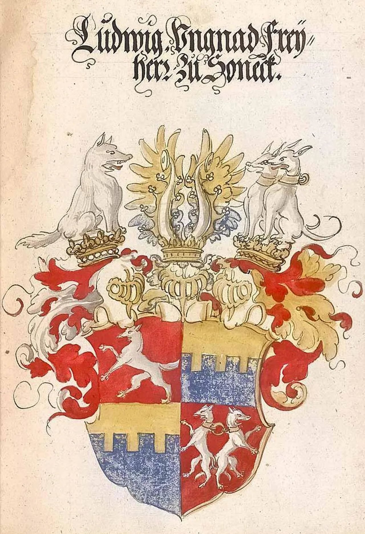Porträt von Konrad Graf Ungnad von Weißenwolff (1855–1912) – Gedenkseite