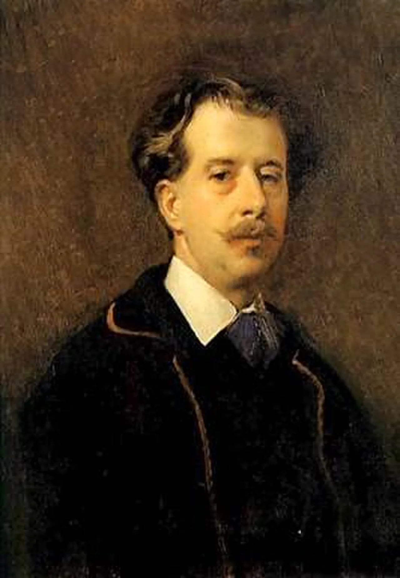 Porträt von Francisco Lameyer Berenguer (1825–1877) – Gedenkseite