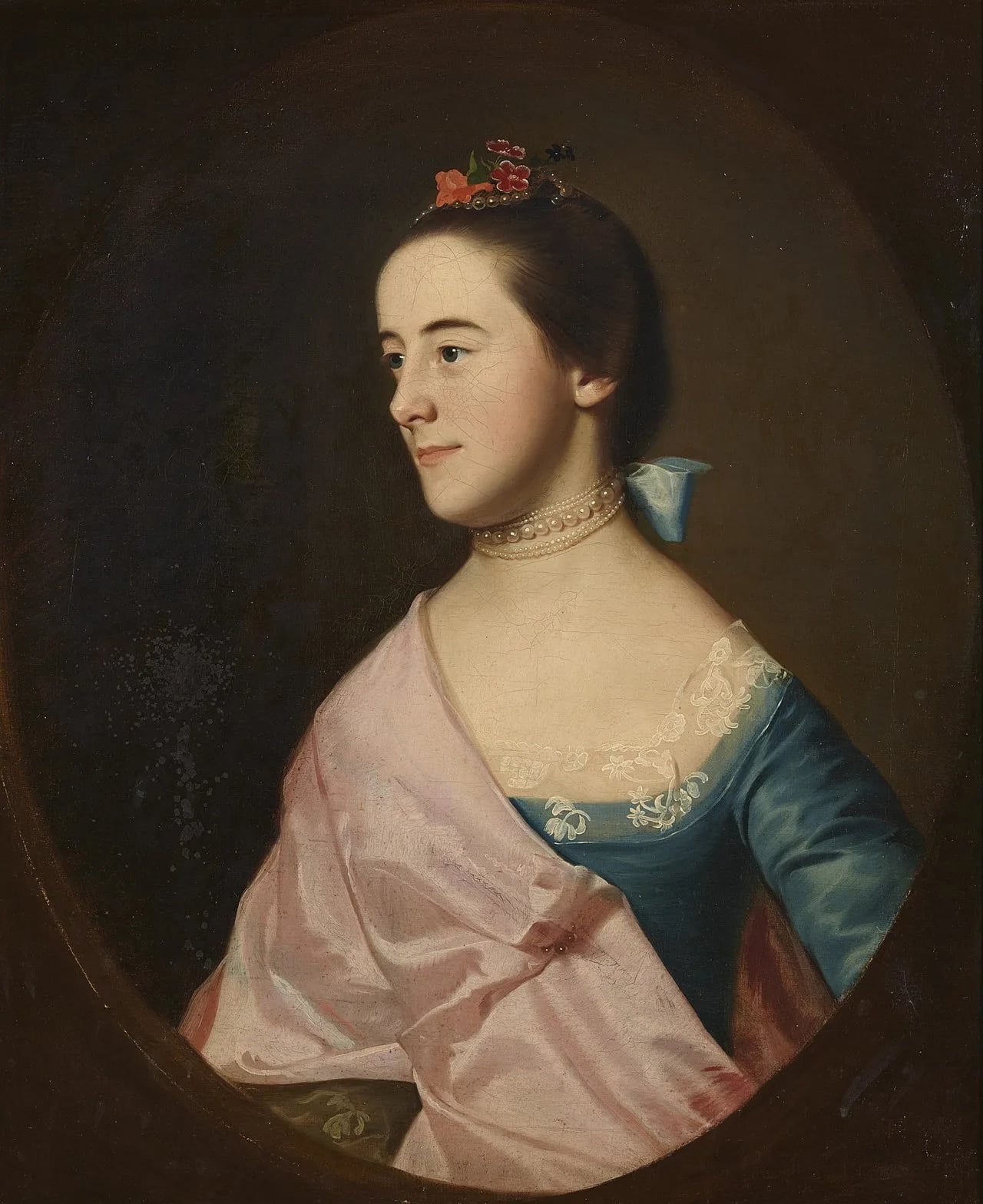 Porträt von Hannah Greenleaf Apthorp (1744–1773) – Gedenkseite