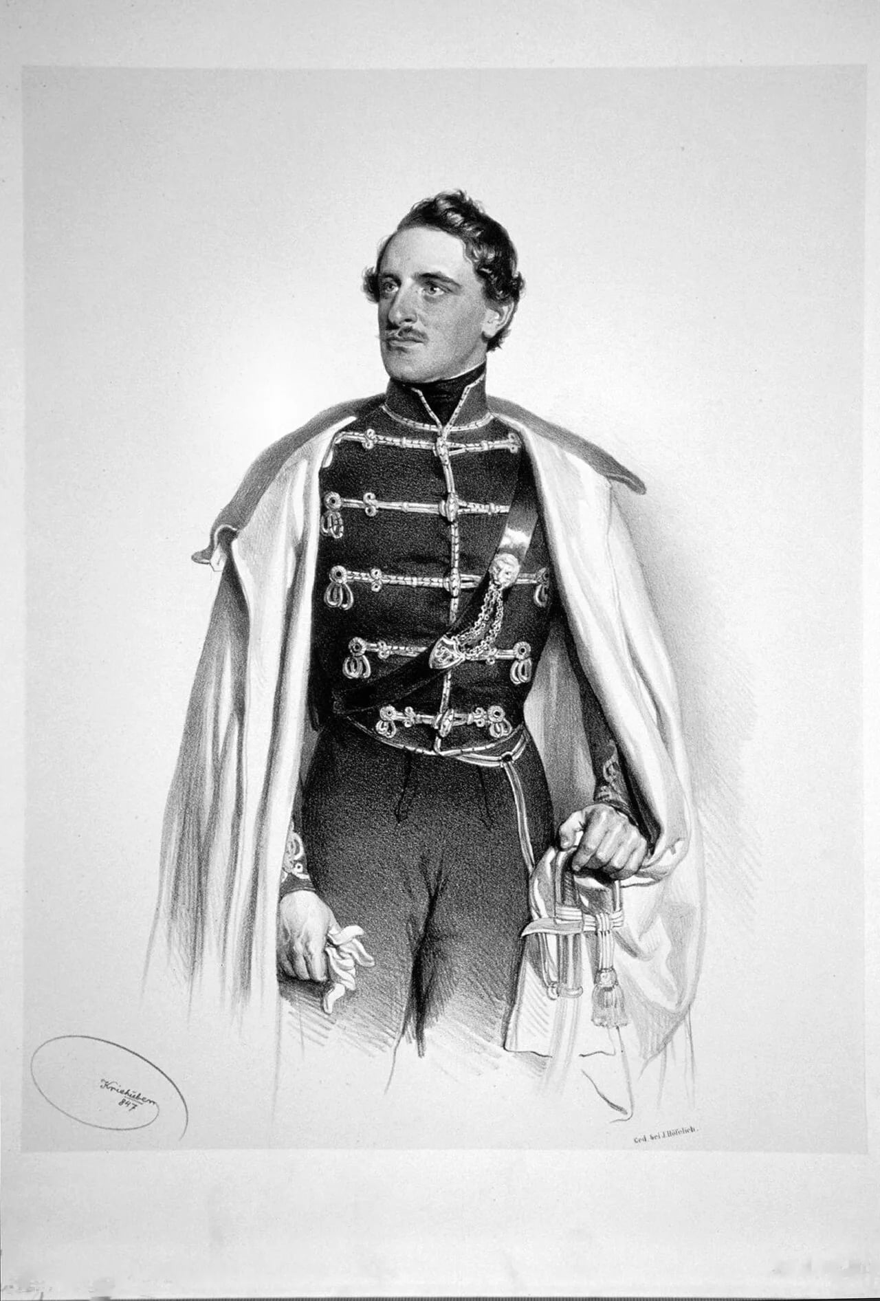 Portrait of August Leopold Kinský (1817–1891) – memorial page