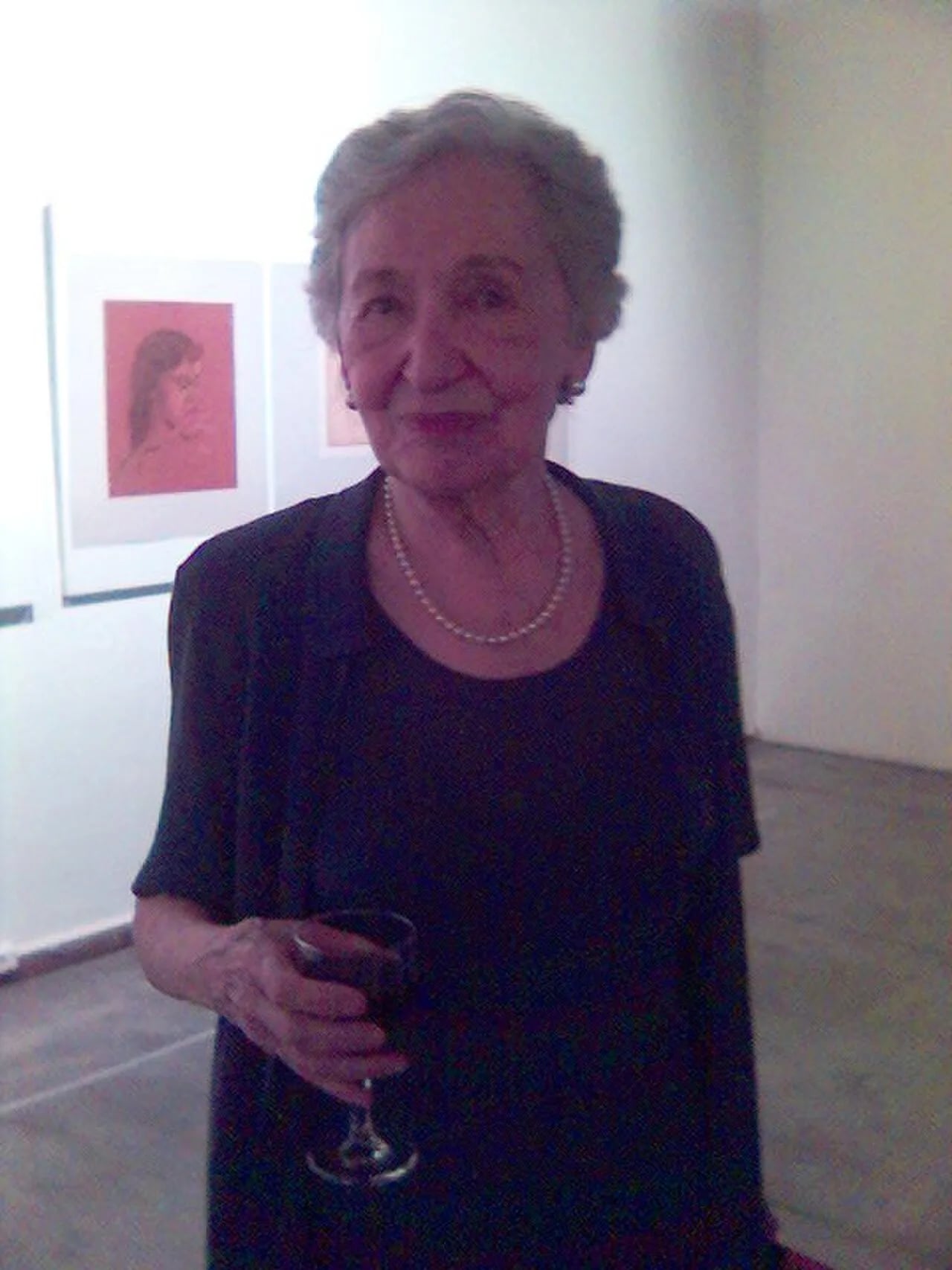 Portrait of Olga Blinder (1921–2008) – memorial page