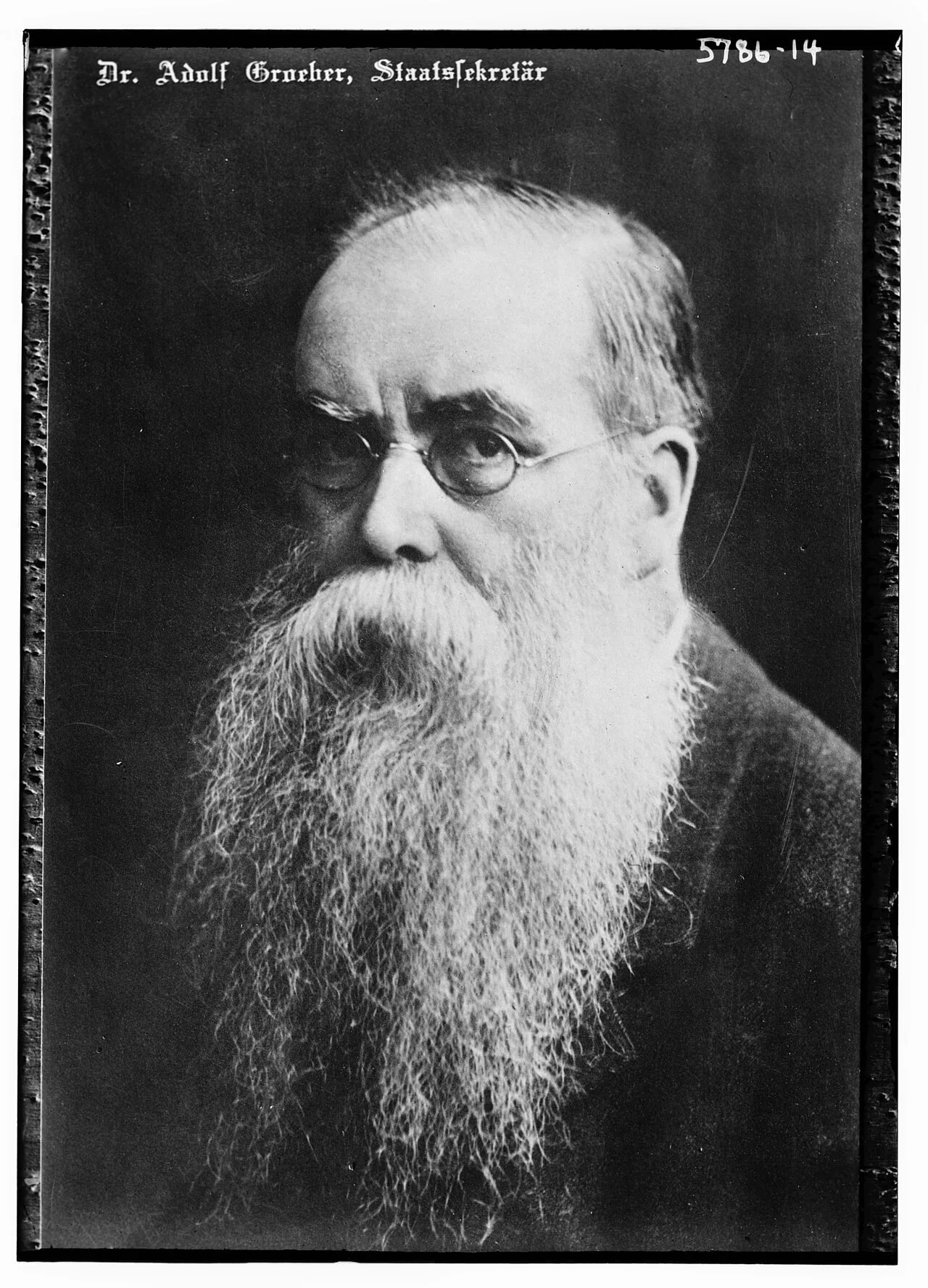 Porträt von Adolf Gröber (1854–1919) – Gedenkseite