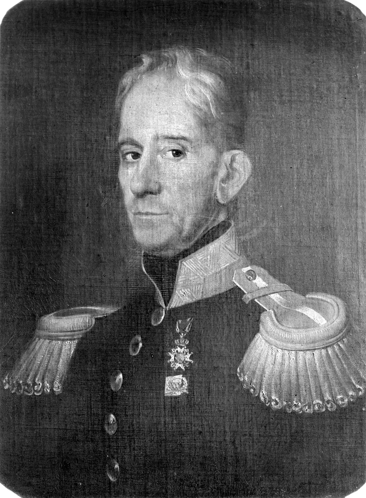 Porträt von Johannes de Veer (1789–1872) – Gedenkseite