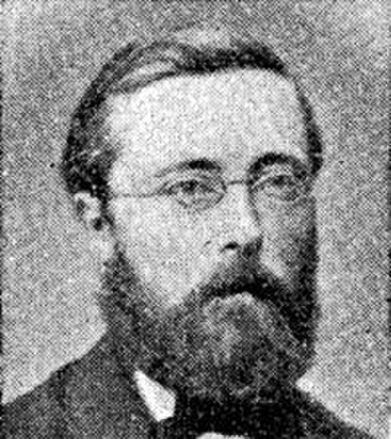 Porträt von Hjalmar Fredrik August Säve (1839–1871) – Gedenkseite