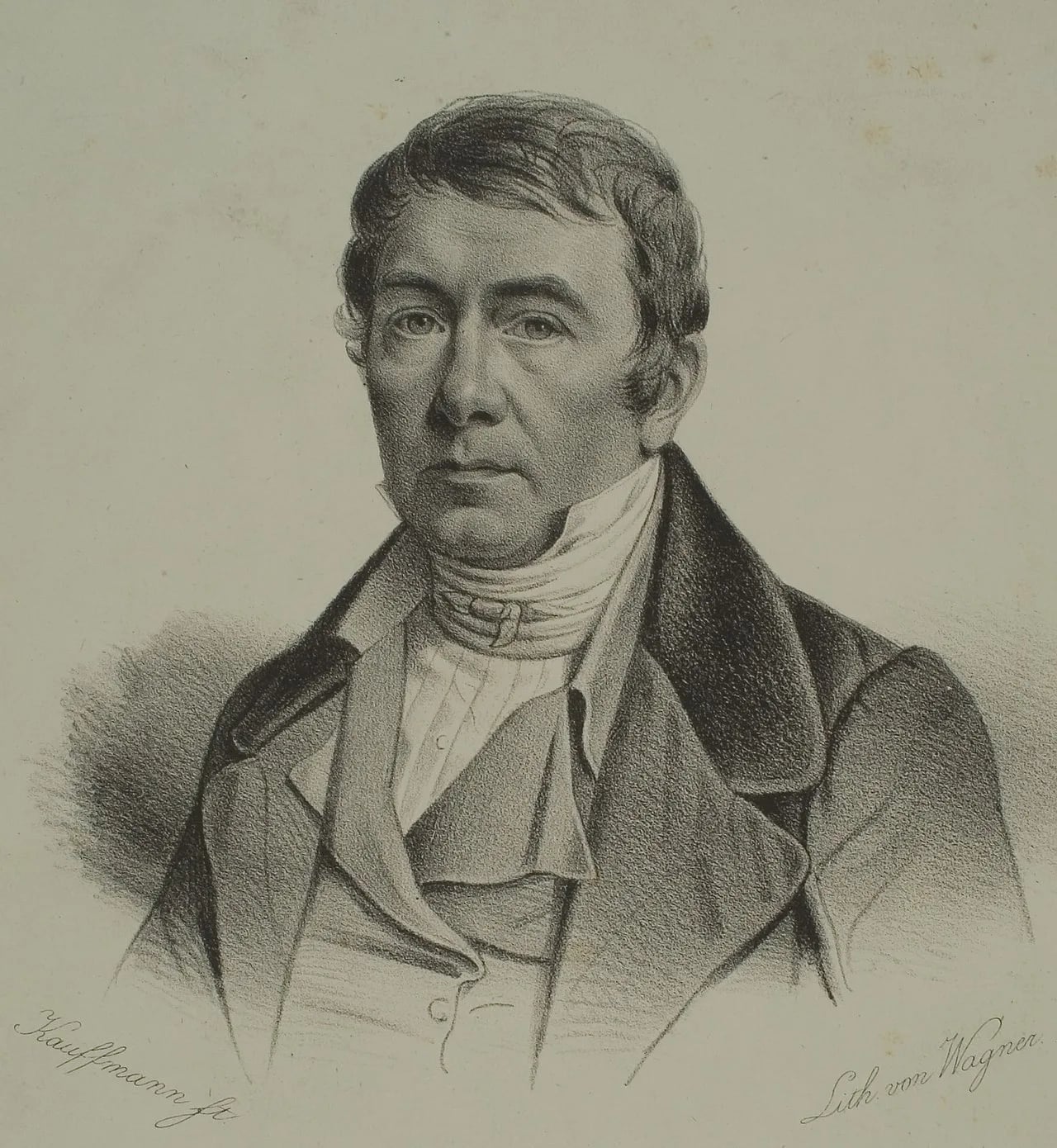 Portrait of Johann Christian Metzger (1789–1852) – memorial page