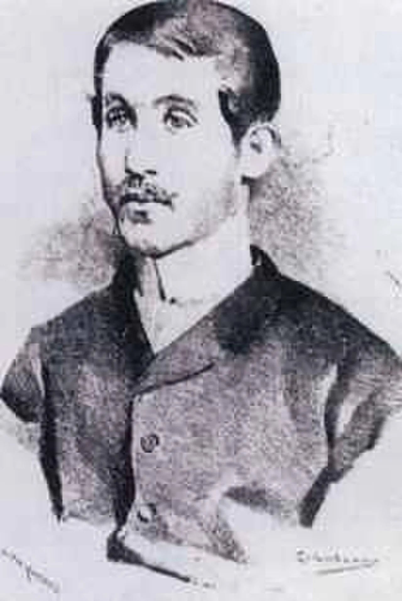 Porträt von Cesário Verde (1855–1886) – Gedenkseite