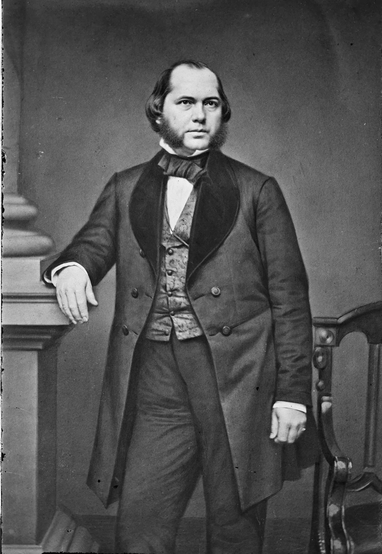 Porträt von Elijah Ward (1816–1882) – Gedenkseite