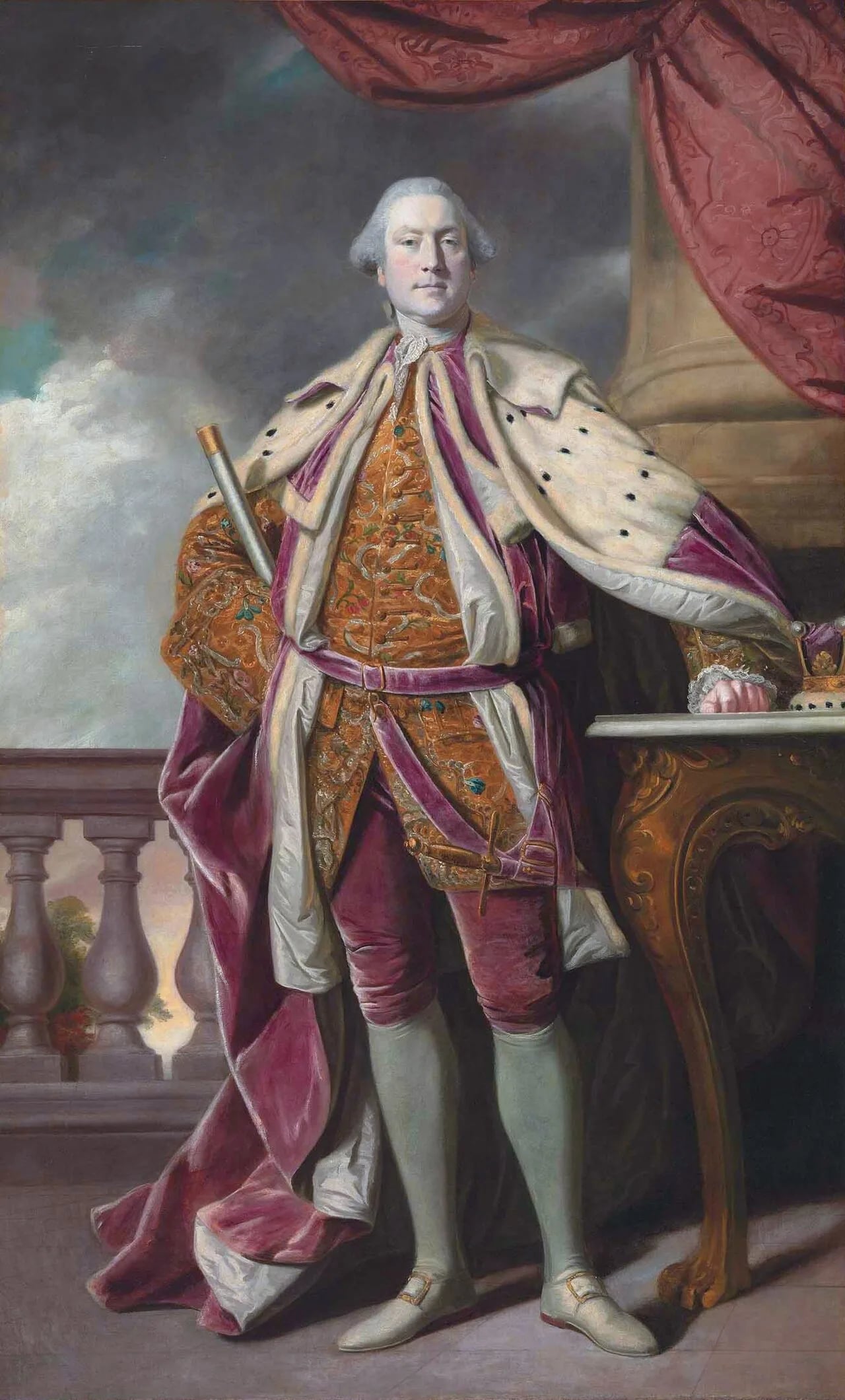 Porträt von James Hay, 15. Earl of Erroll (1726–1778) – Gedenkseite