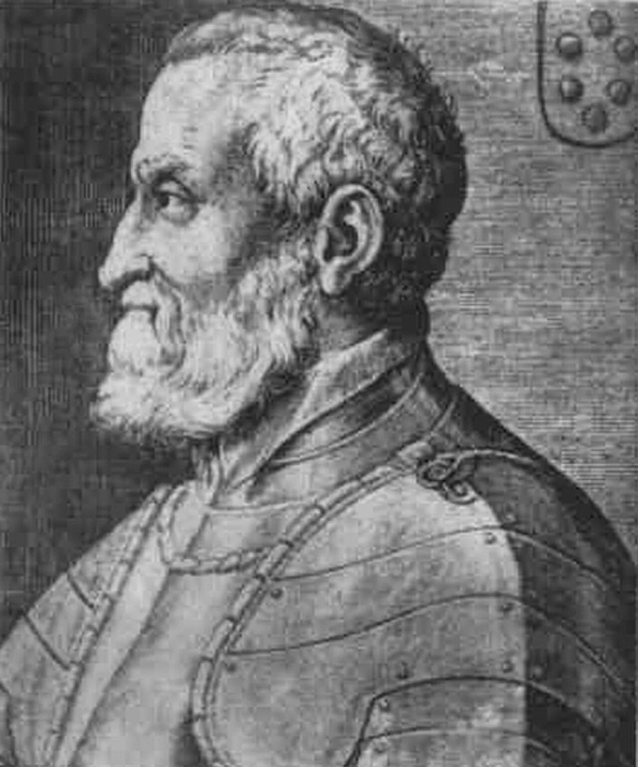 Porträt von Gian Giacomo Medici (1498–1555) – Gedenkseite