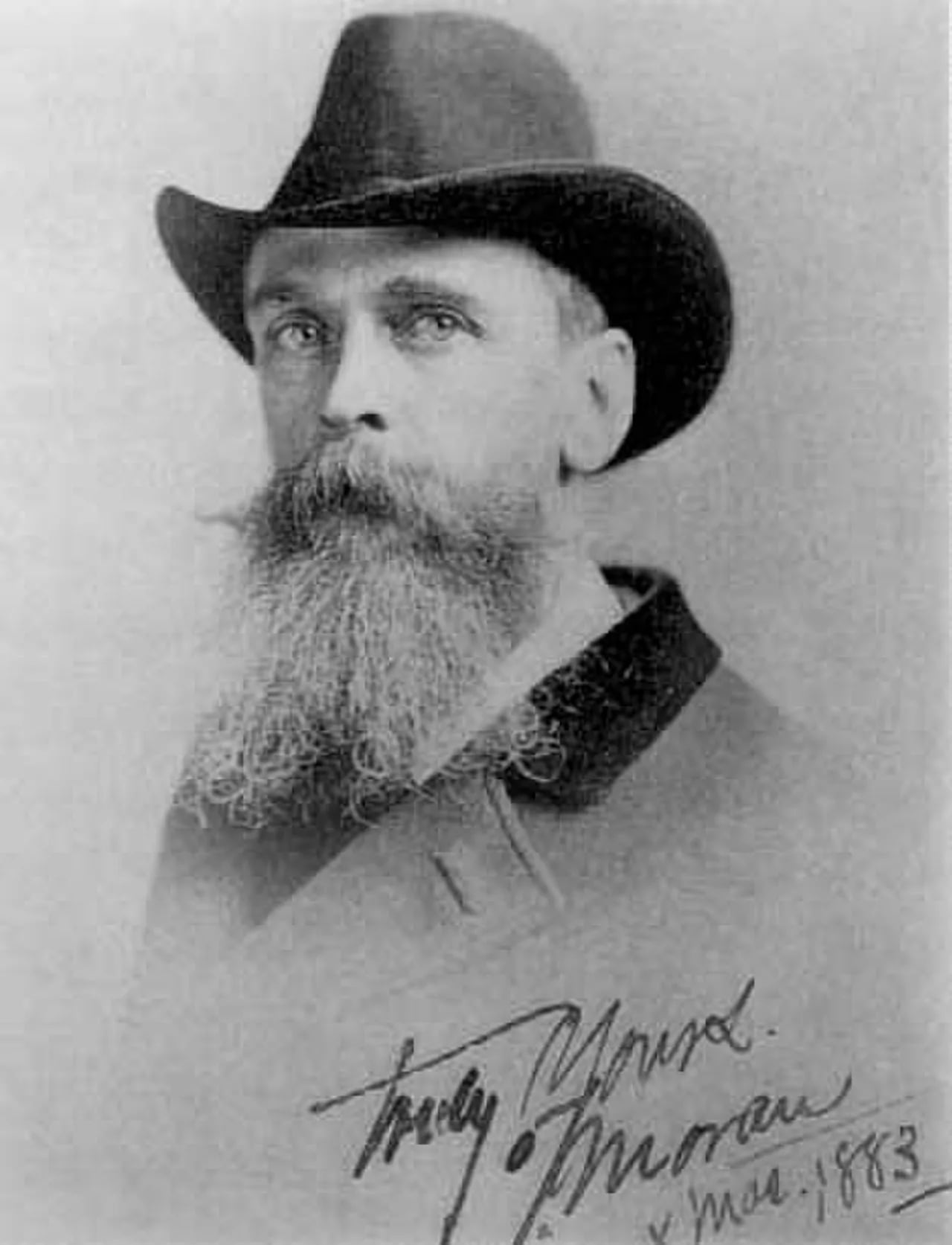 Portrait of Thomas Moran (1837–1926) – memorial page