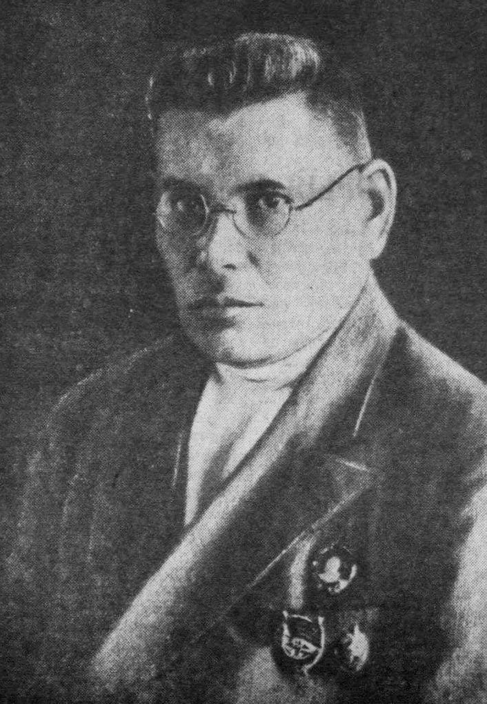 Portrait of Nikolai Fjodorowitsch Gikalo (1897–1938) – memorial page