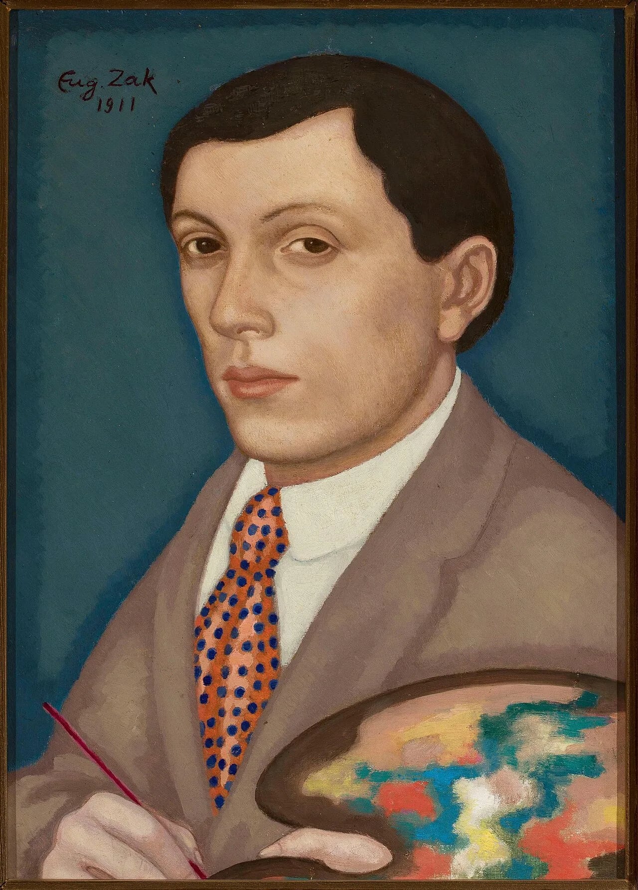 Porträt von Eugeniusz Zak (1884–1926) – Gedenkseite