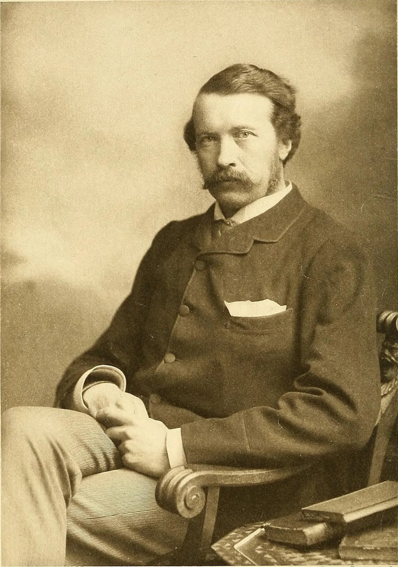 Portrait of George Romanes (1848–1894) – memorial page