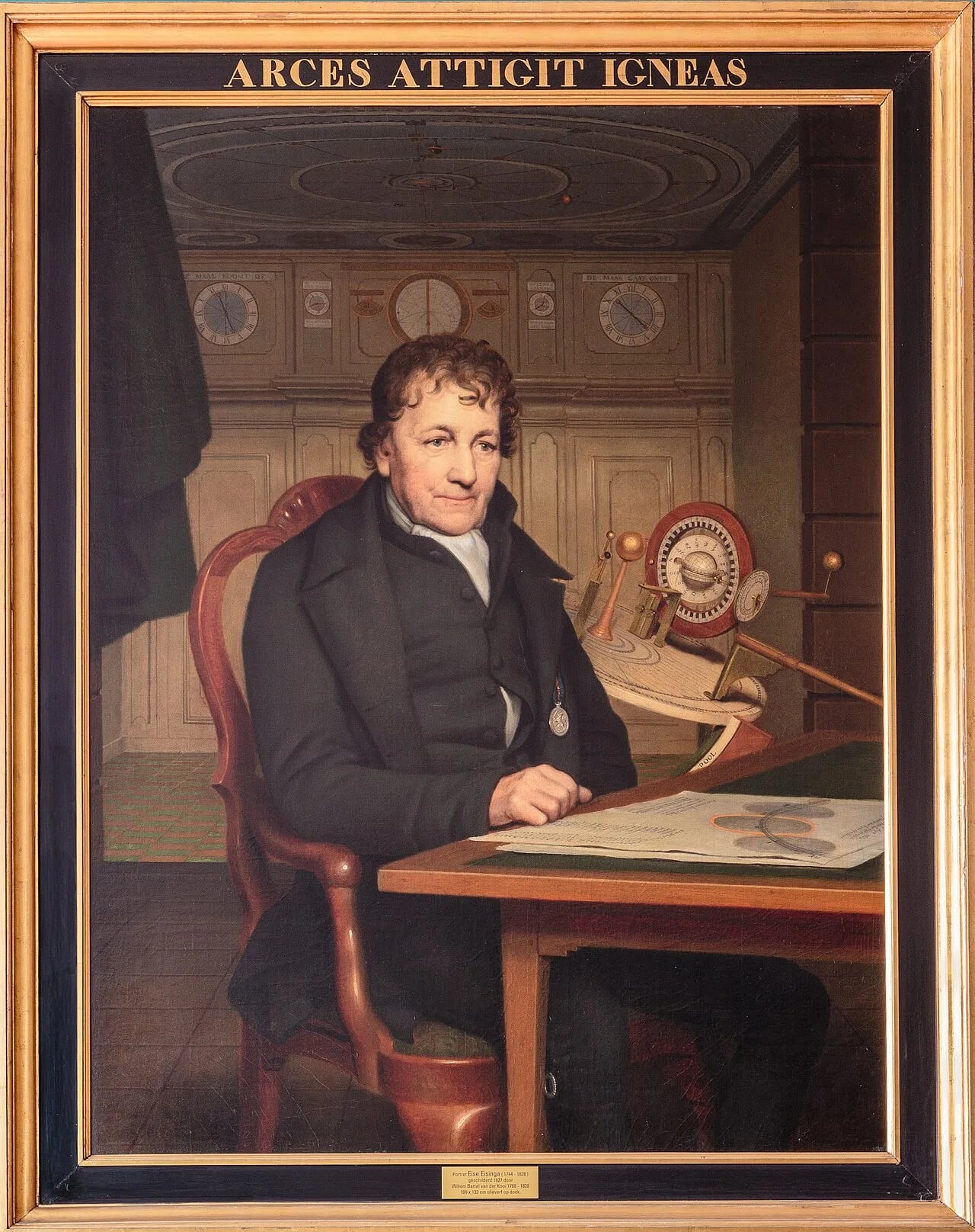 Porträt von Eise Eisinga (1744–1828) – Gedenkseite