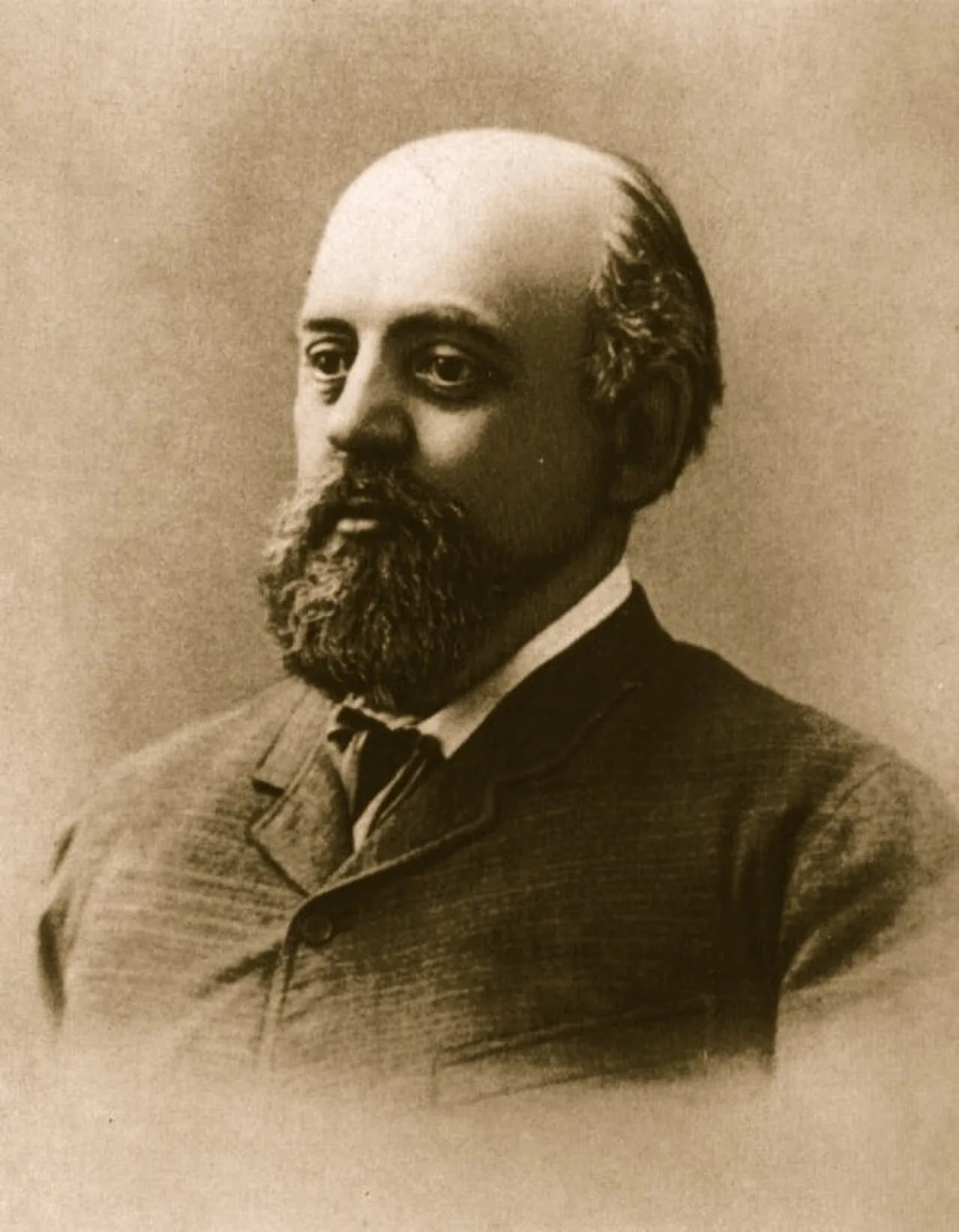Porträt von Sawwa Iwanowitsch Mamontow (1841–1918) – Gedenkseite