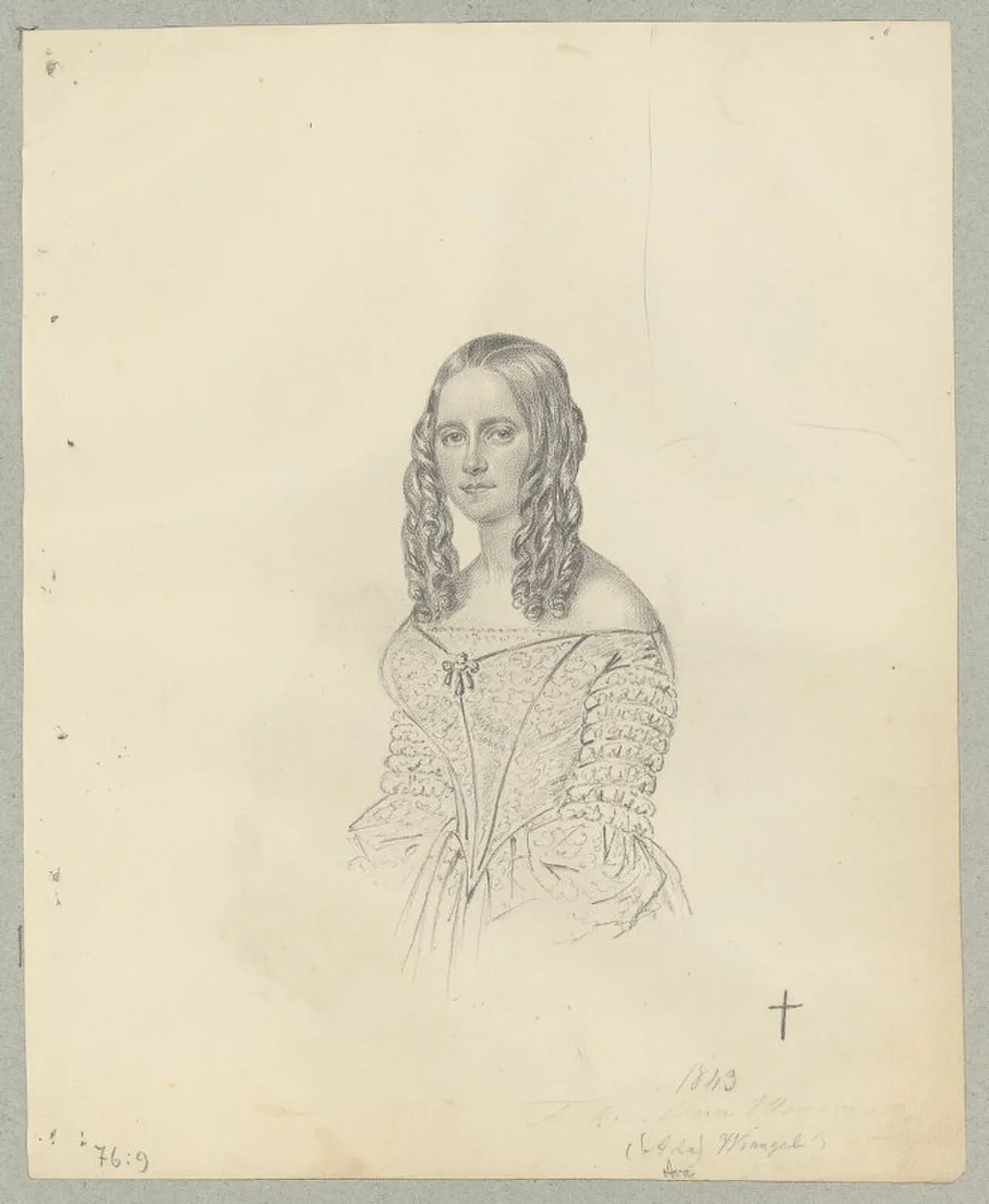 Porträt von Ava Wrangel (1815–1848) – Gedenkseite