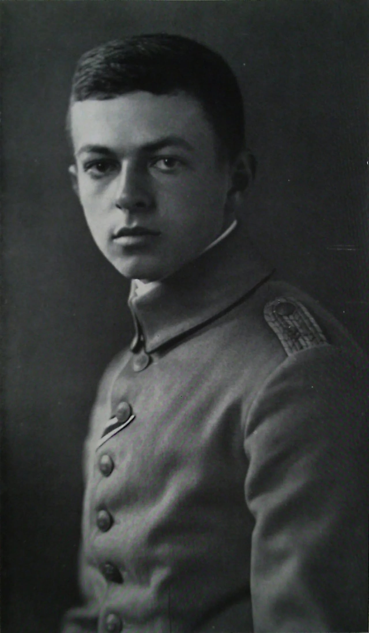 Porträt von Otto Braun (1897–1918) – Gedenkseite