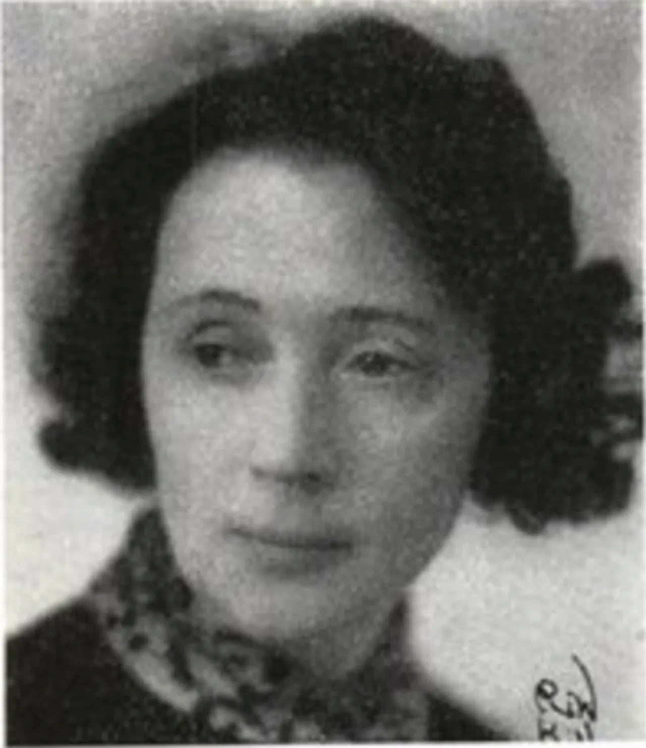 Porträt von Ester Kristina Nilsson (1886–1962) – Gedenkseite