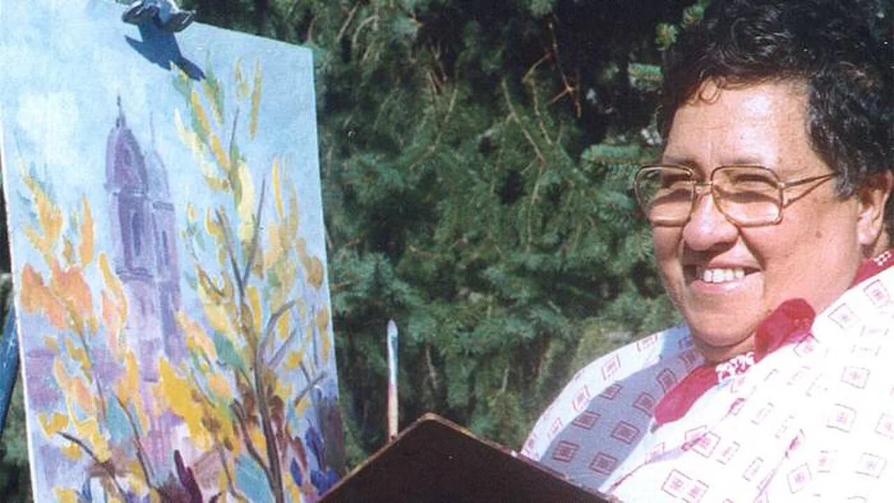 Portrait of Ana Mari Marin (1933–2020) – memorial page
