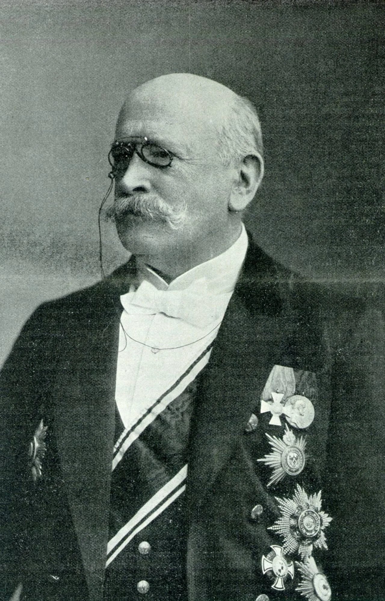 Portrait of Karl von Thielen (1832–1906) – memorial page