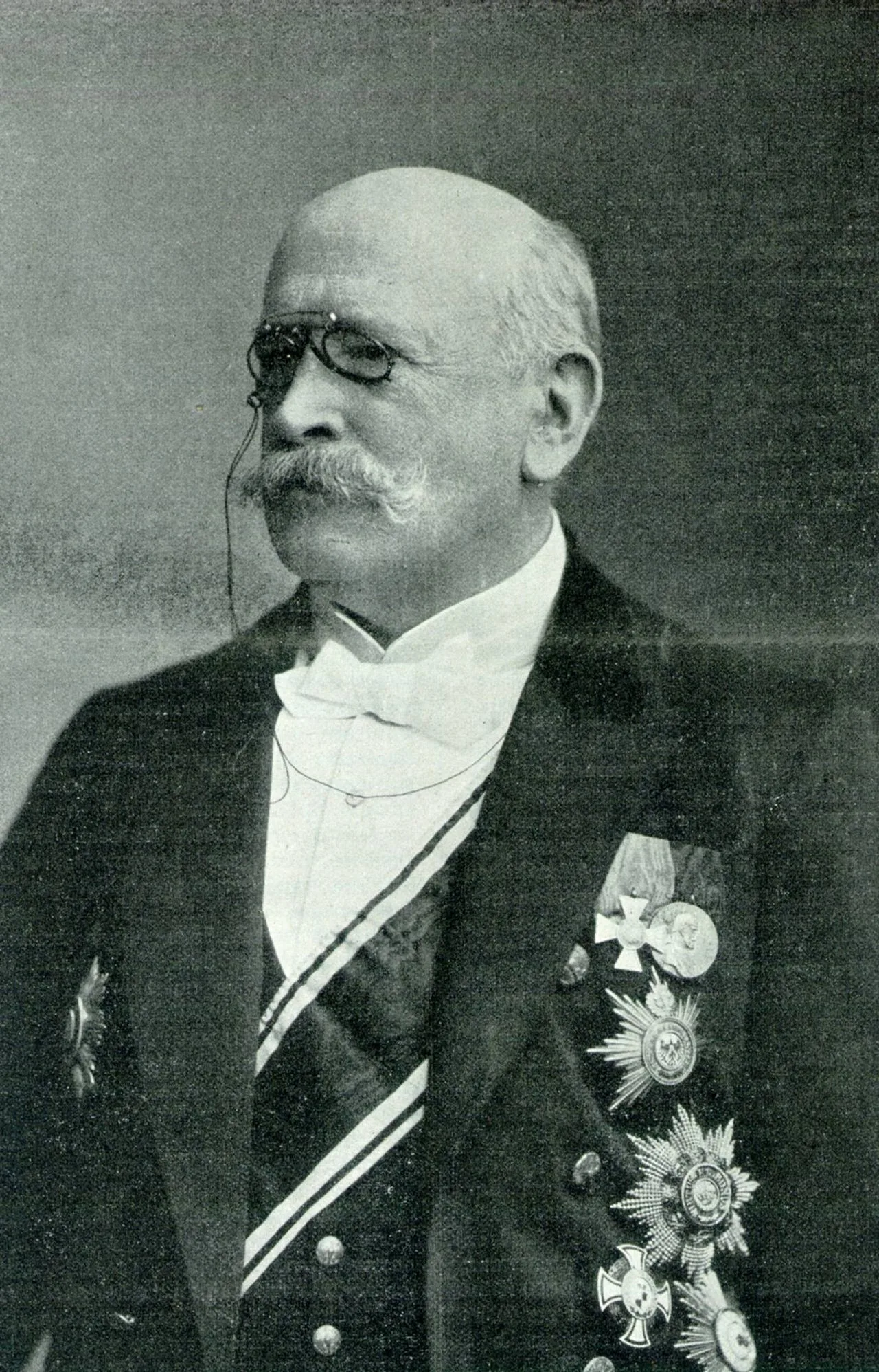 Porträt von Karl von Thielen (1832–1906) – Gedenkseite
