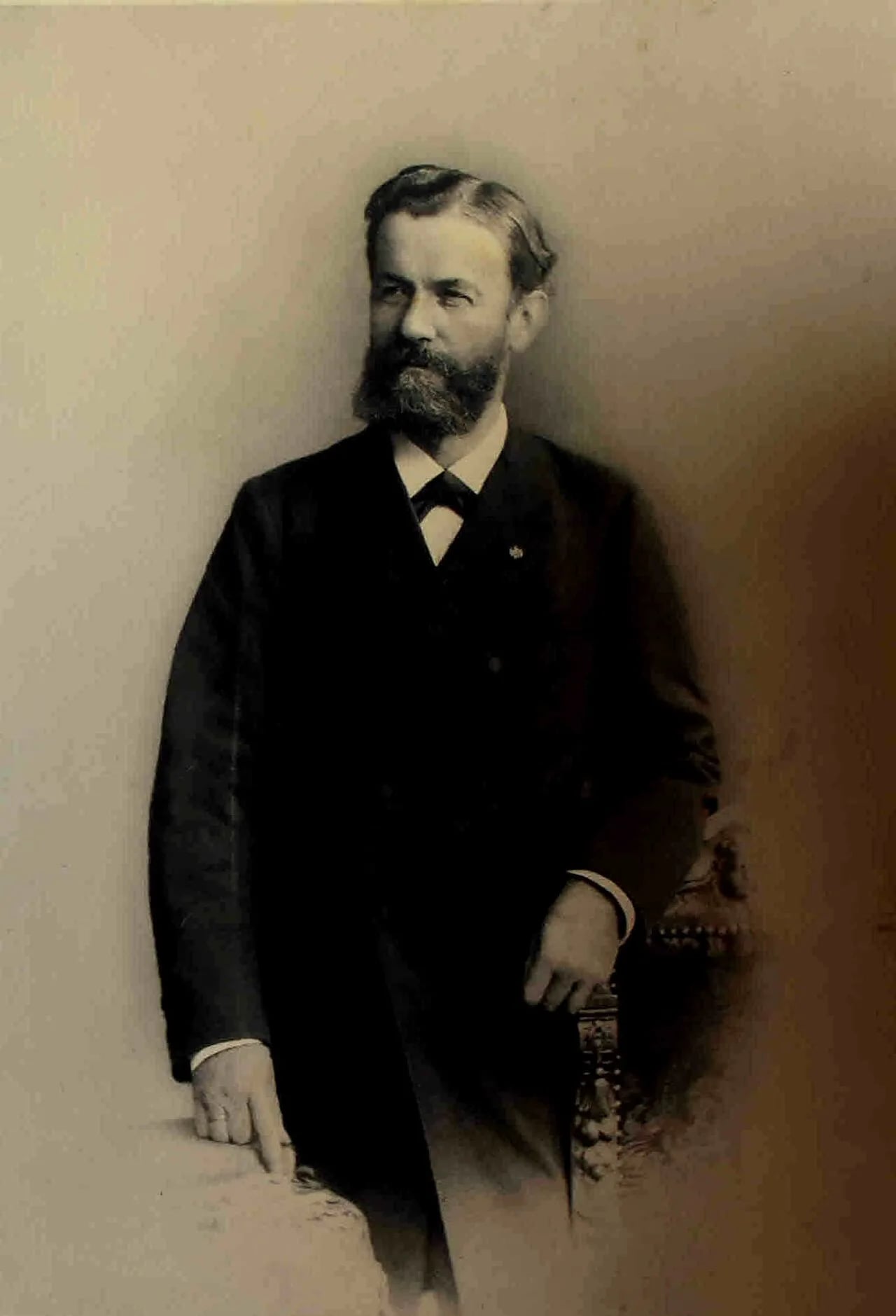 Porträt von Friedrich Mosler (1831–1911) – Gedenkseite