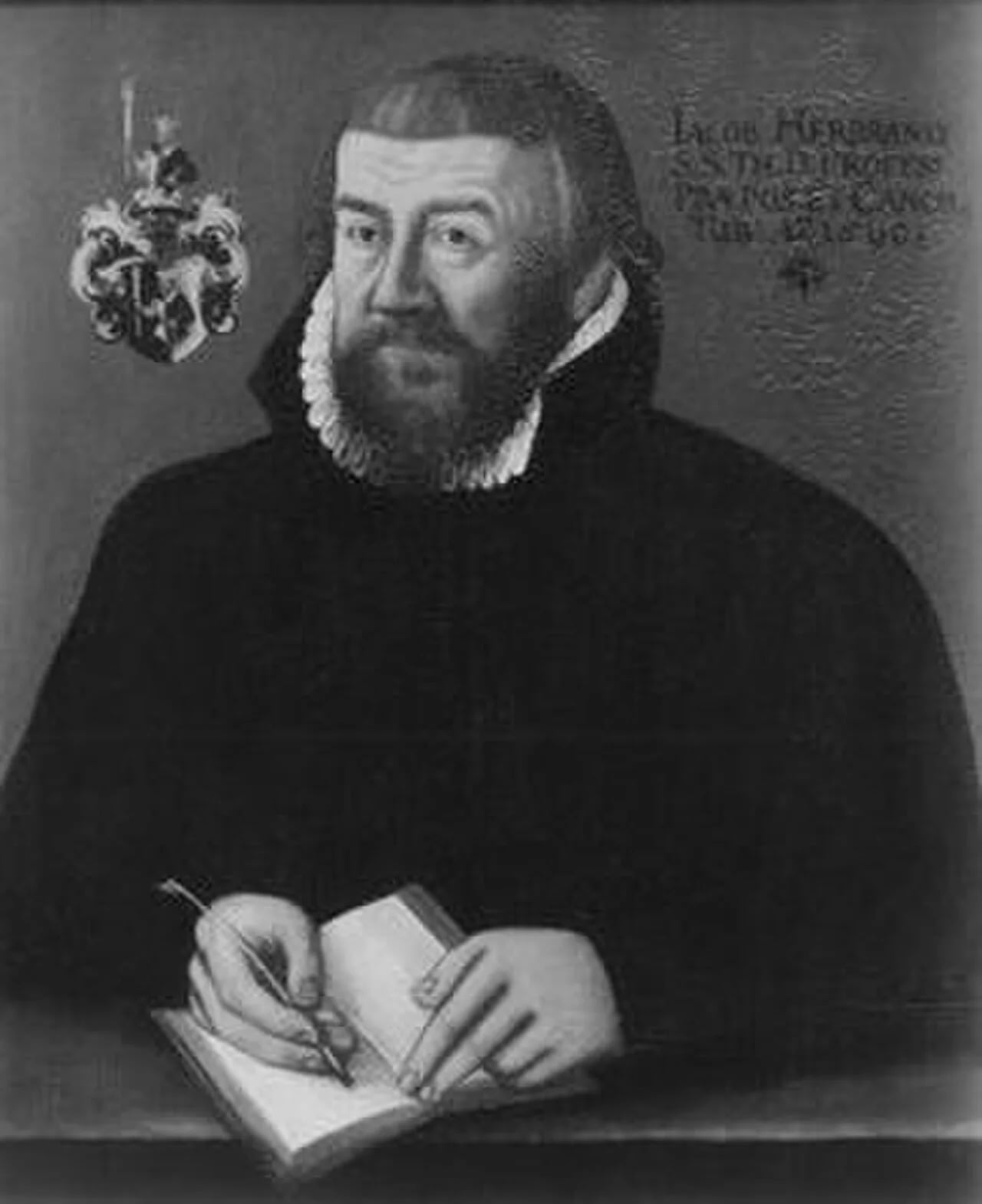 Porträt von Jacob Heerbrand (1521–1600) – Gedenkseite