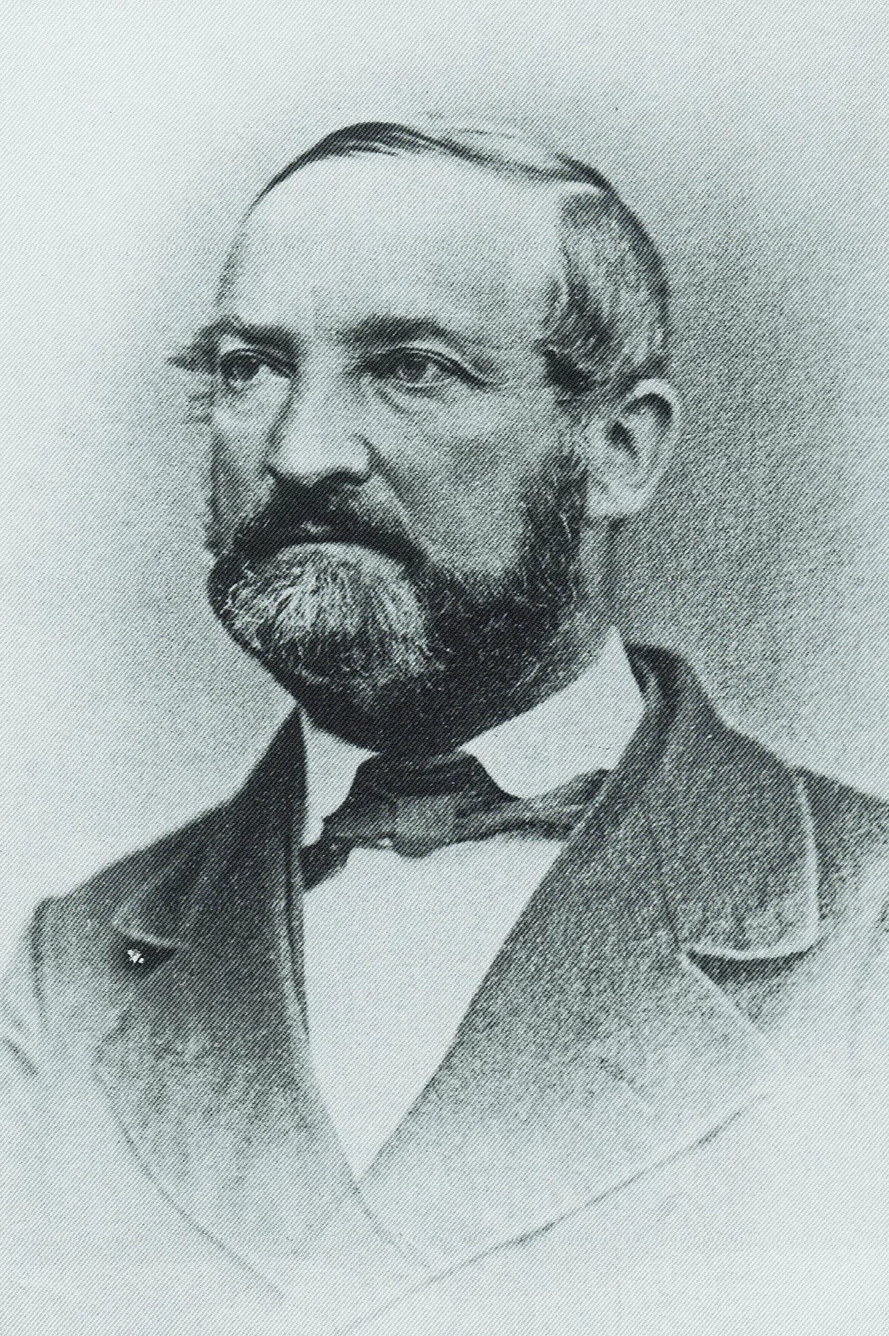 Portrait of Wilhelm Ganzhorn (1818–1880) – memorial page