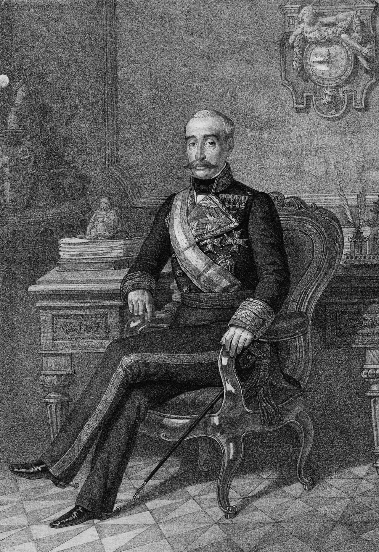 Portrait of Manuel Crespo Cebrián (1793–1868) – memorial page