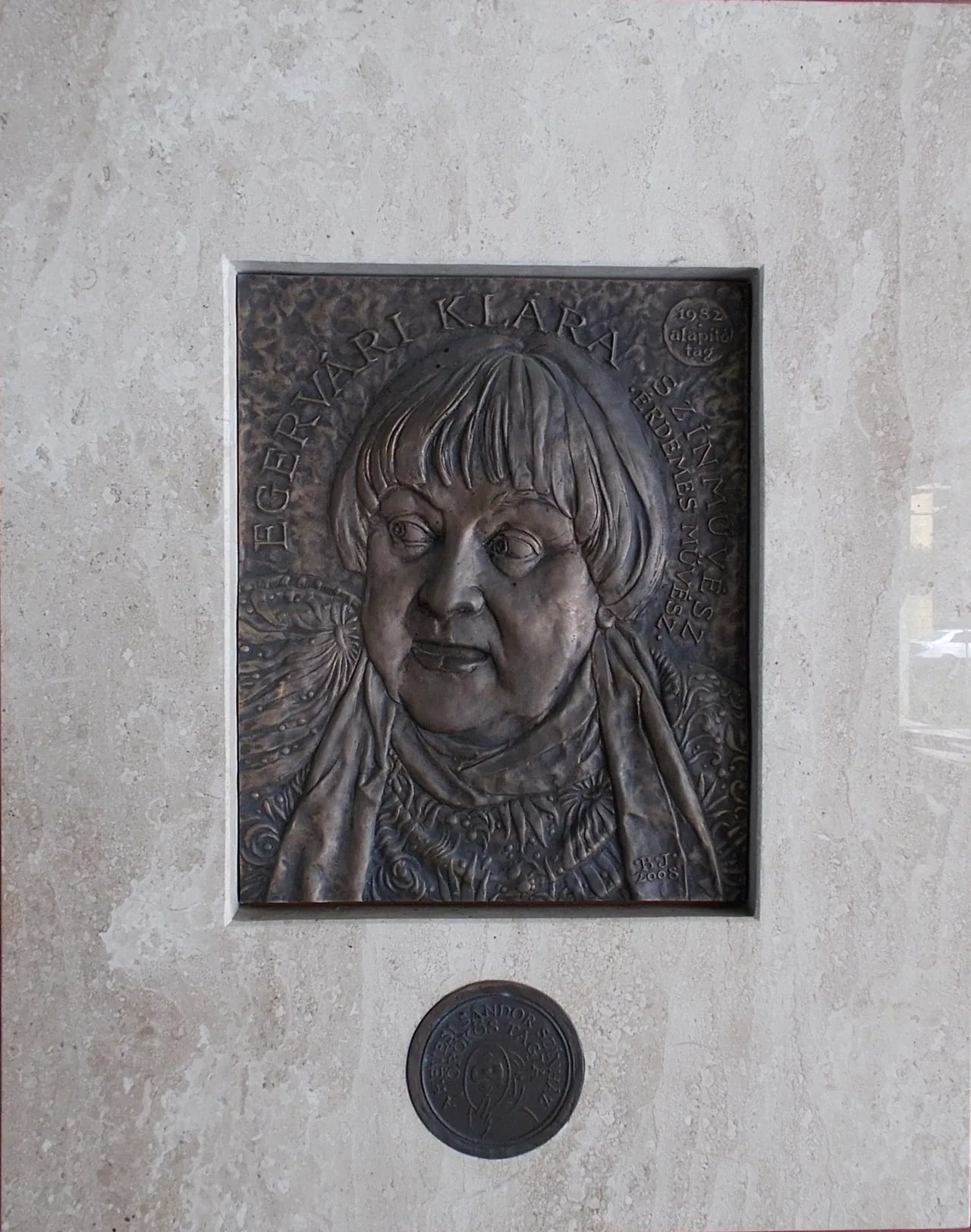 Porträt von Klára Egervári (1936–2018) – Gedenkseite