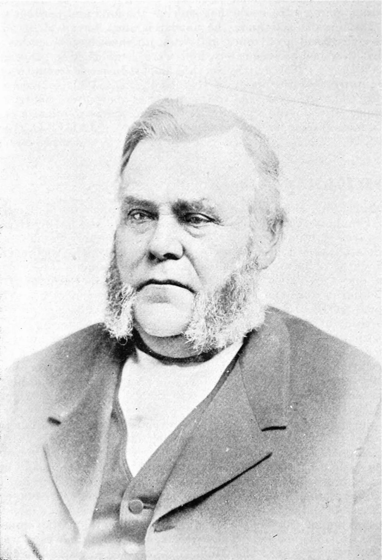 Porträt von Abram Gaar (1819–1894) – Gedenkseite