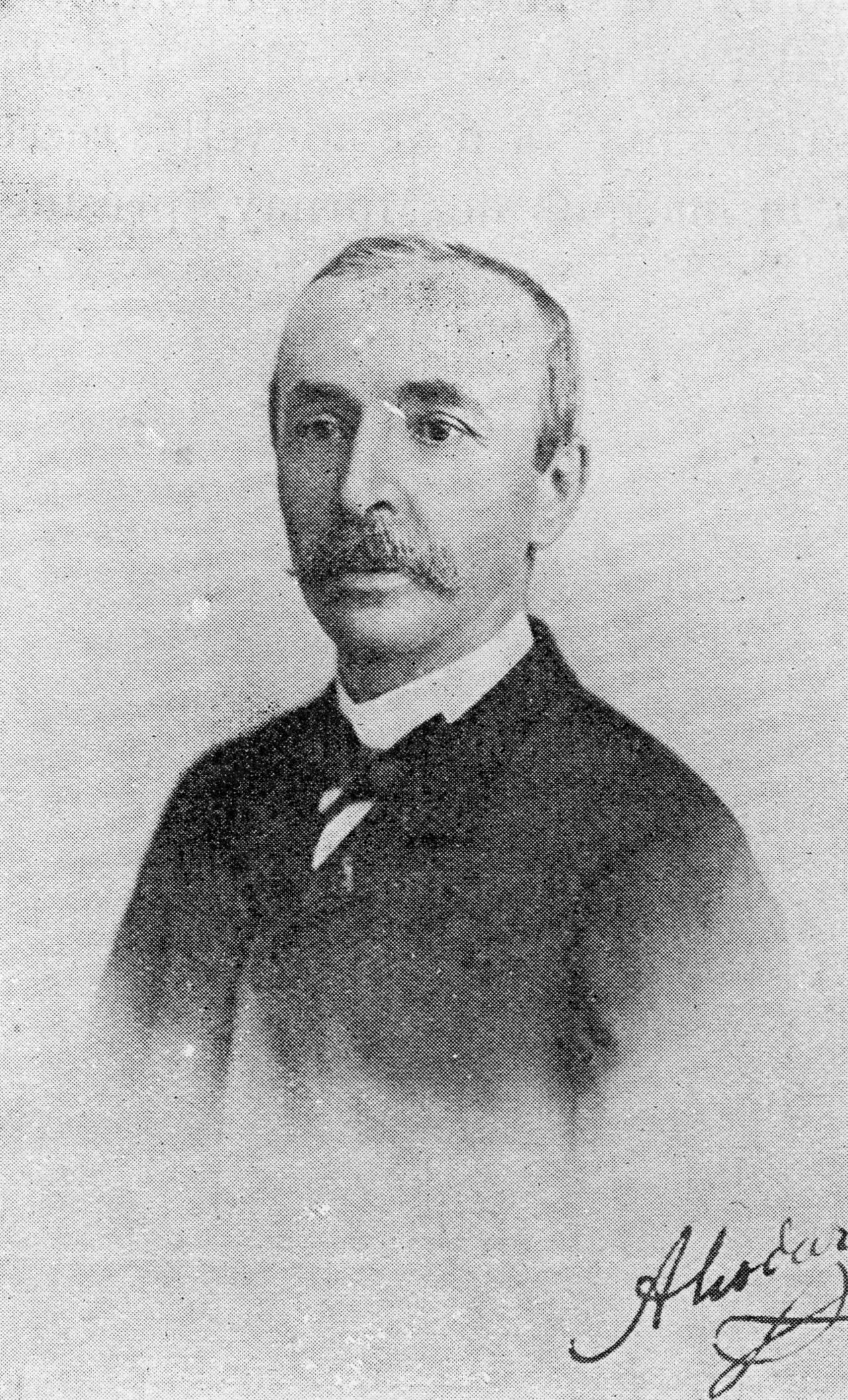 Portrait of Aimé Godard (1837–1923) – memorial page