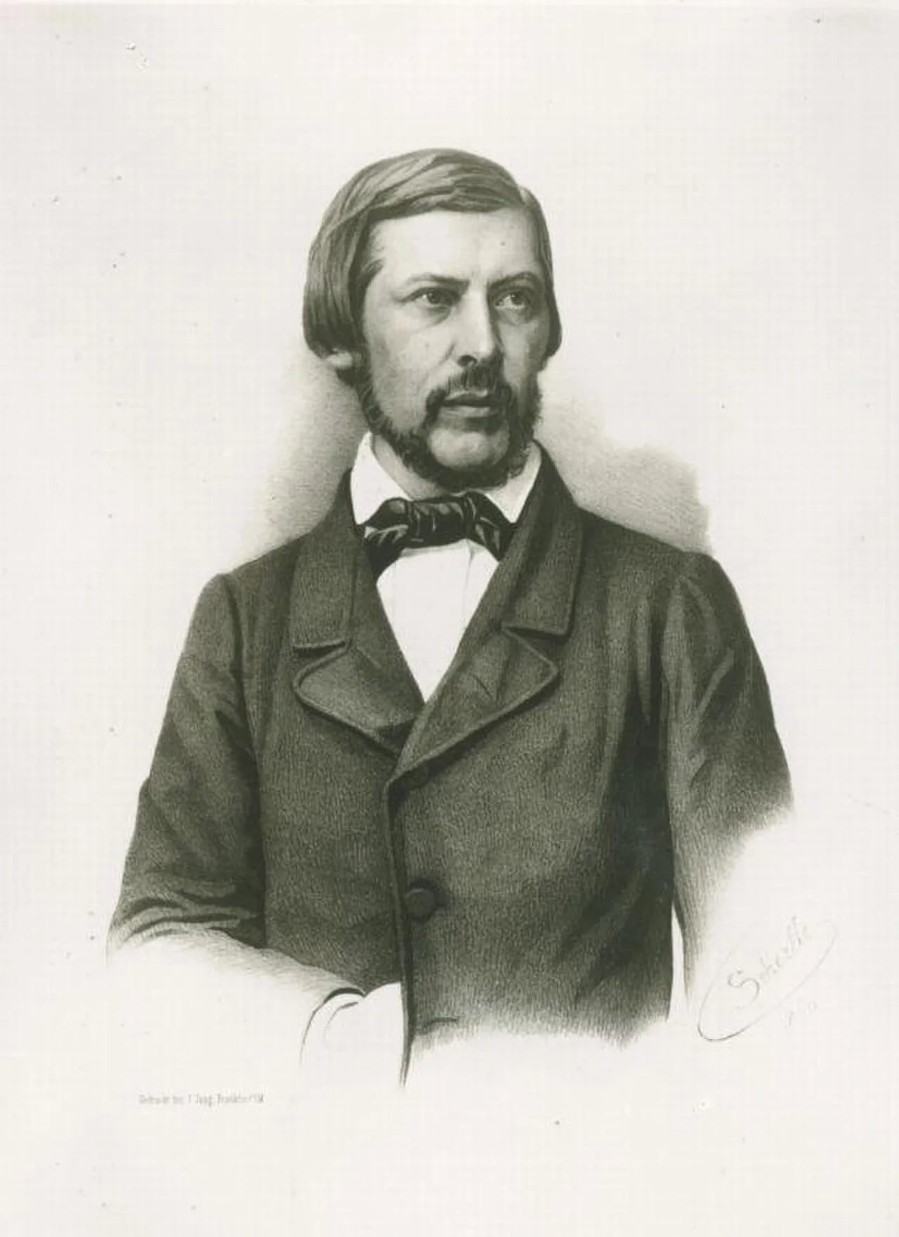 Porträt von August Lamey (1816–1896) – Gedenkseite