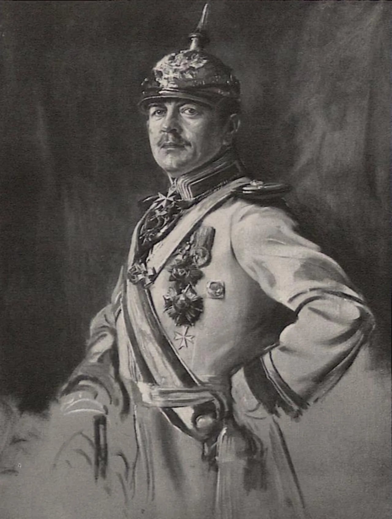 Portrait of Friedrich von Schwerin (1869–1924) – memorial page