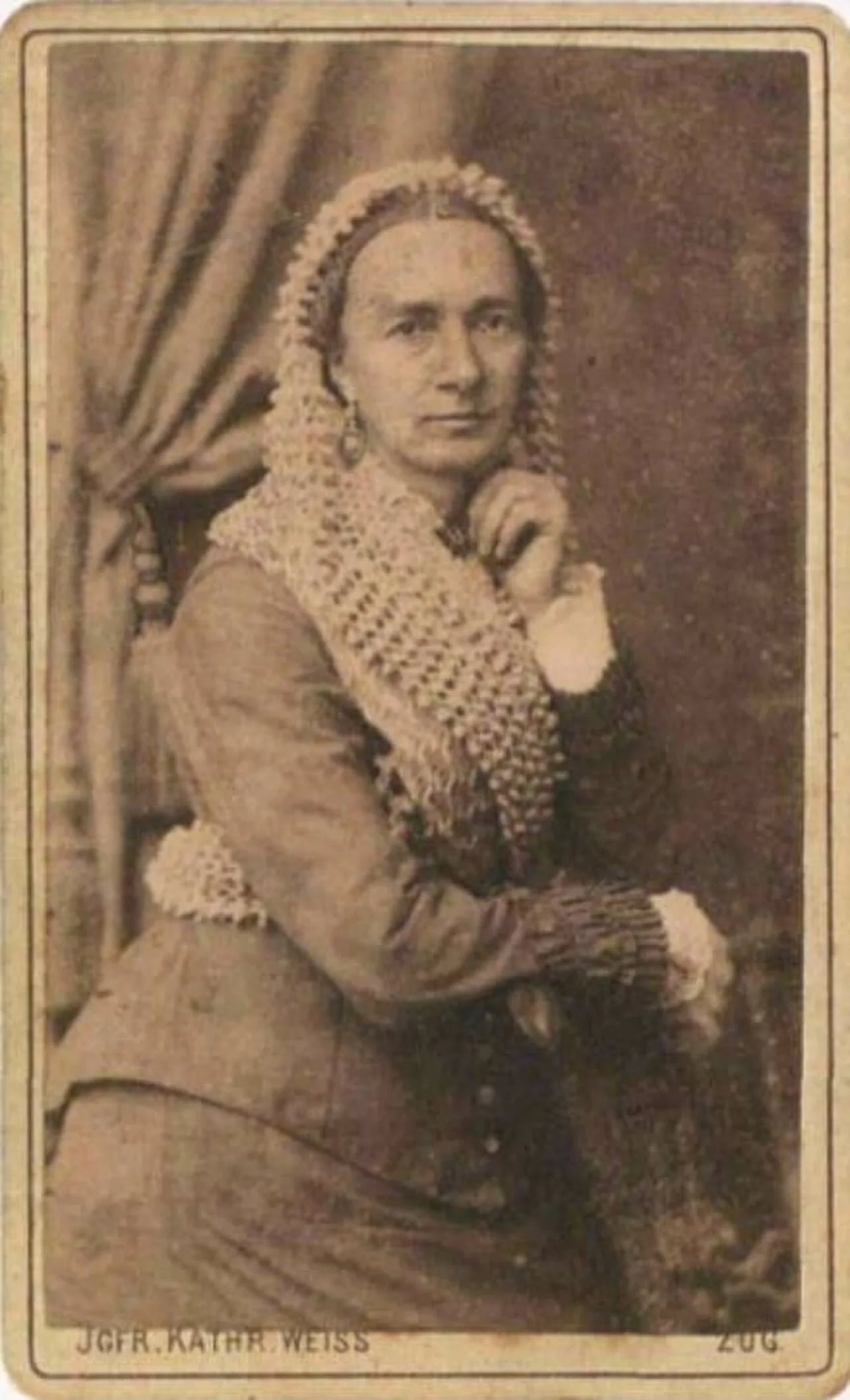 Porträt von Katharina Weiss (1834–1911) – Gedenkseite
