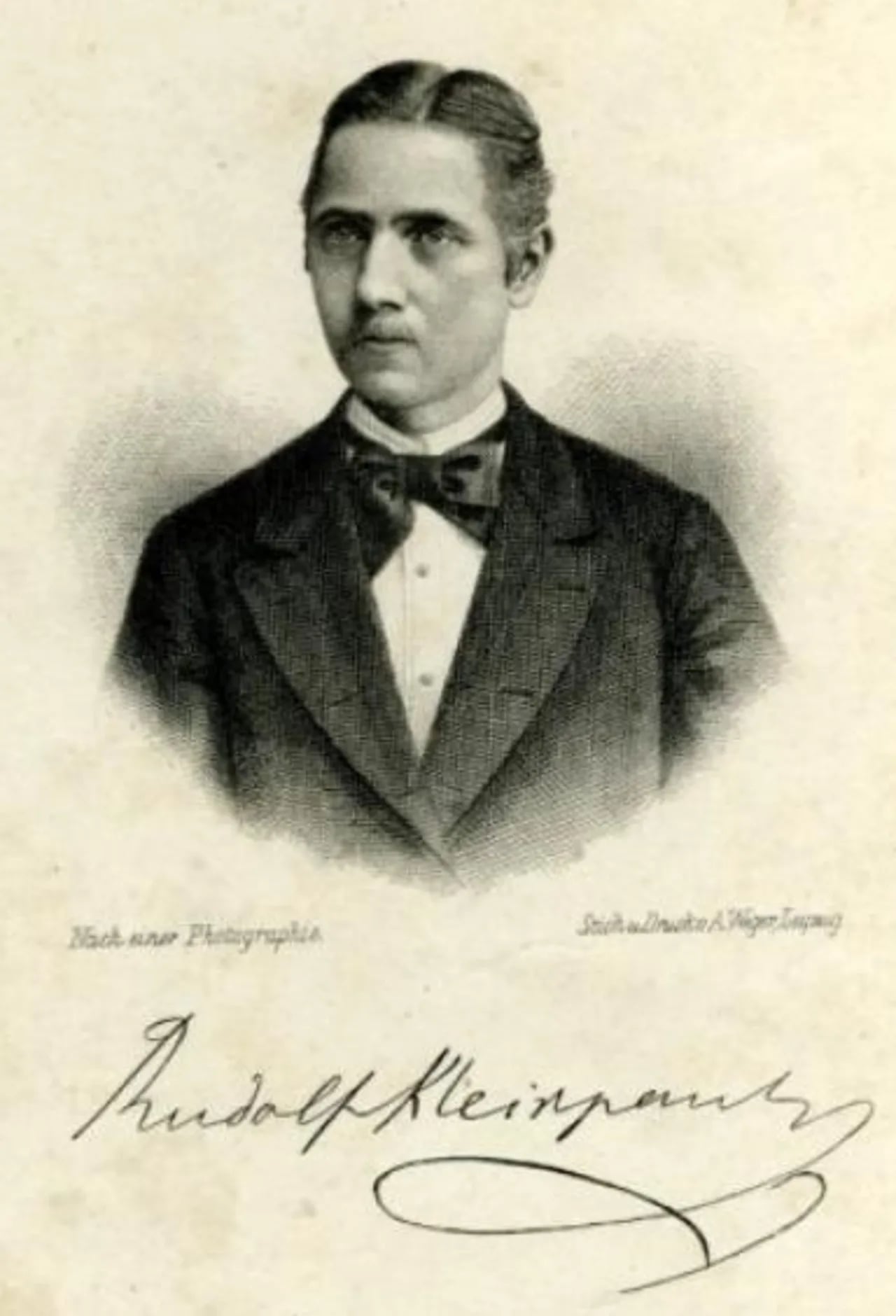 Porträt von Rudolf Kleinpaul (1845–1918) – Gedenkseite