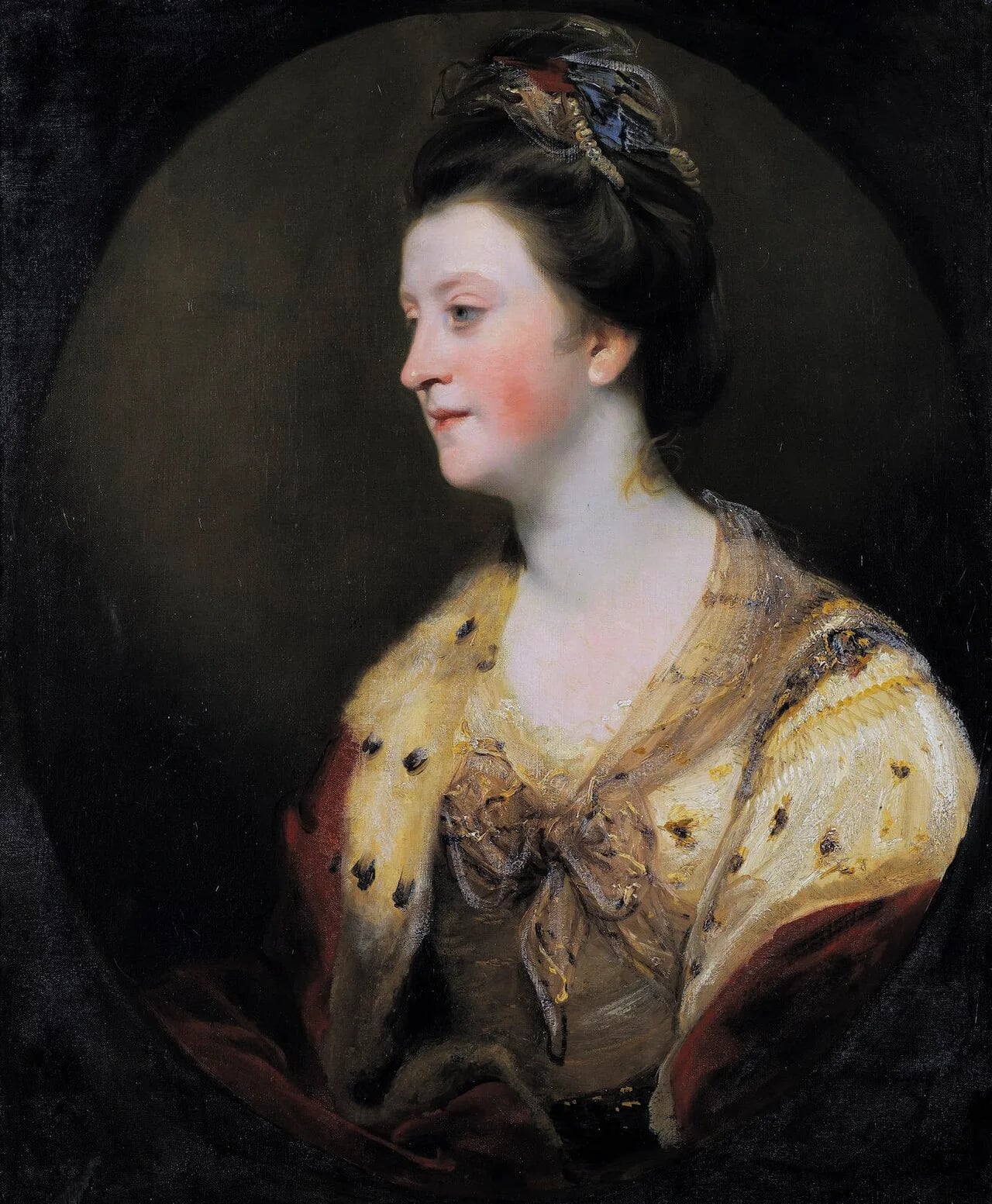 Portrait of Emilia Mary Fitzgerald (1731–1814) – memorial page