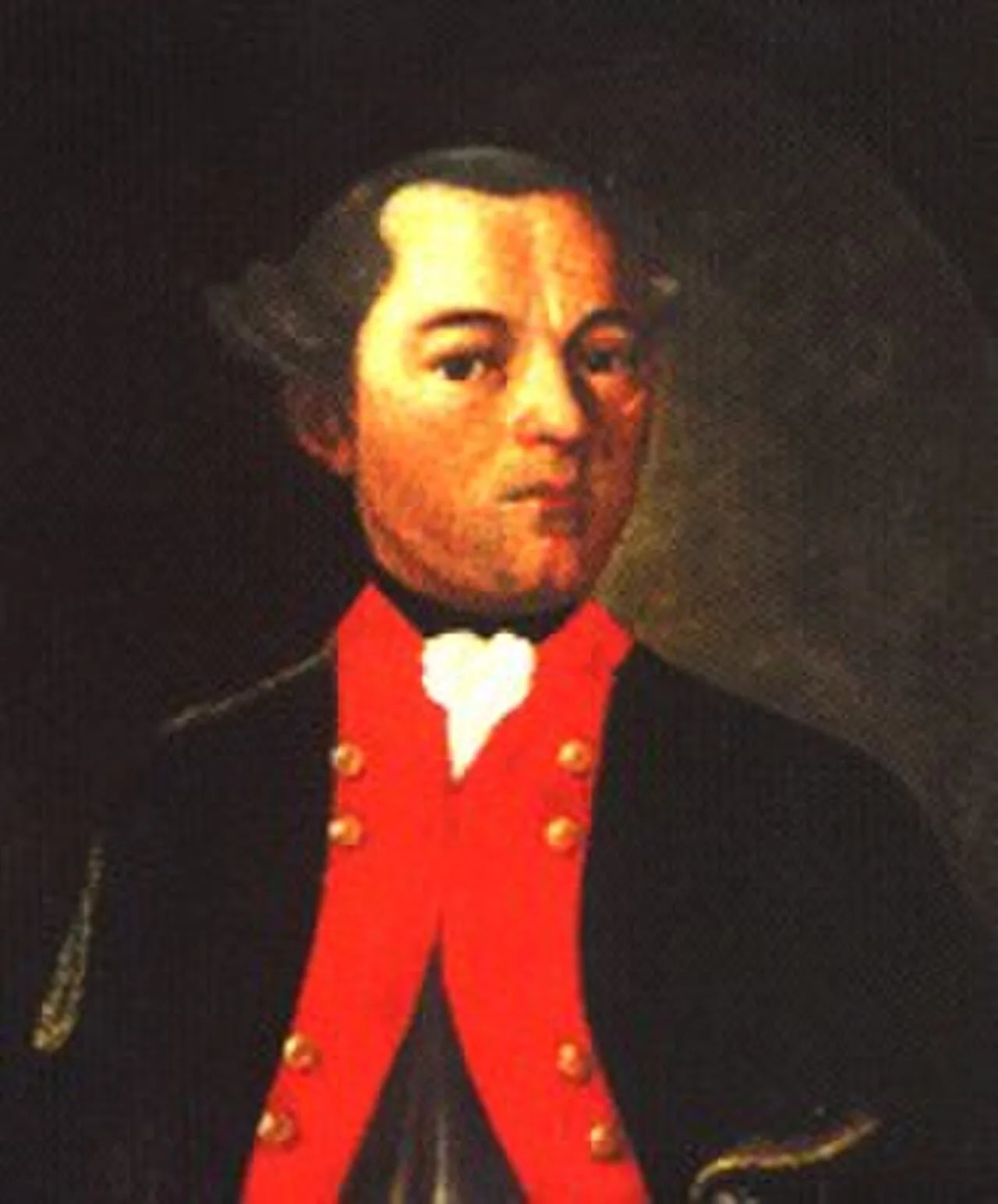 Porträt von Johann Kaspar Schiller (1723–1796) – Gedenkseite