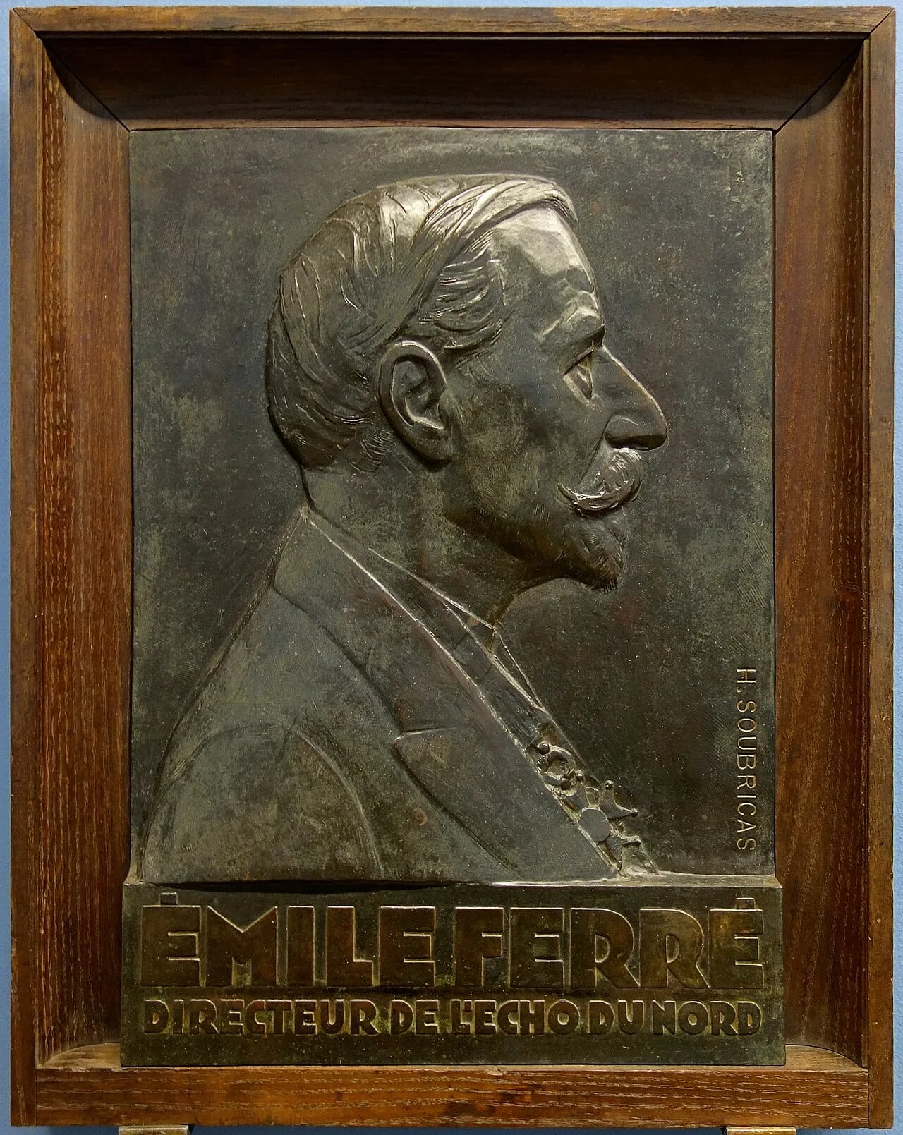 Porträt von Émile Ferré (1861–1944) – Gedenkseite