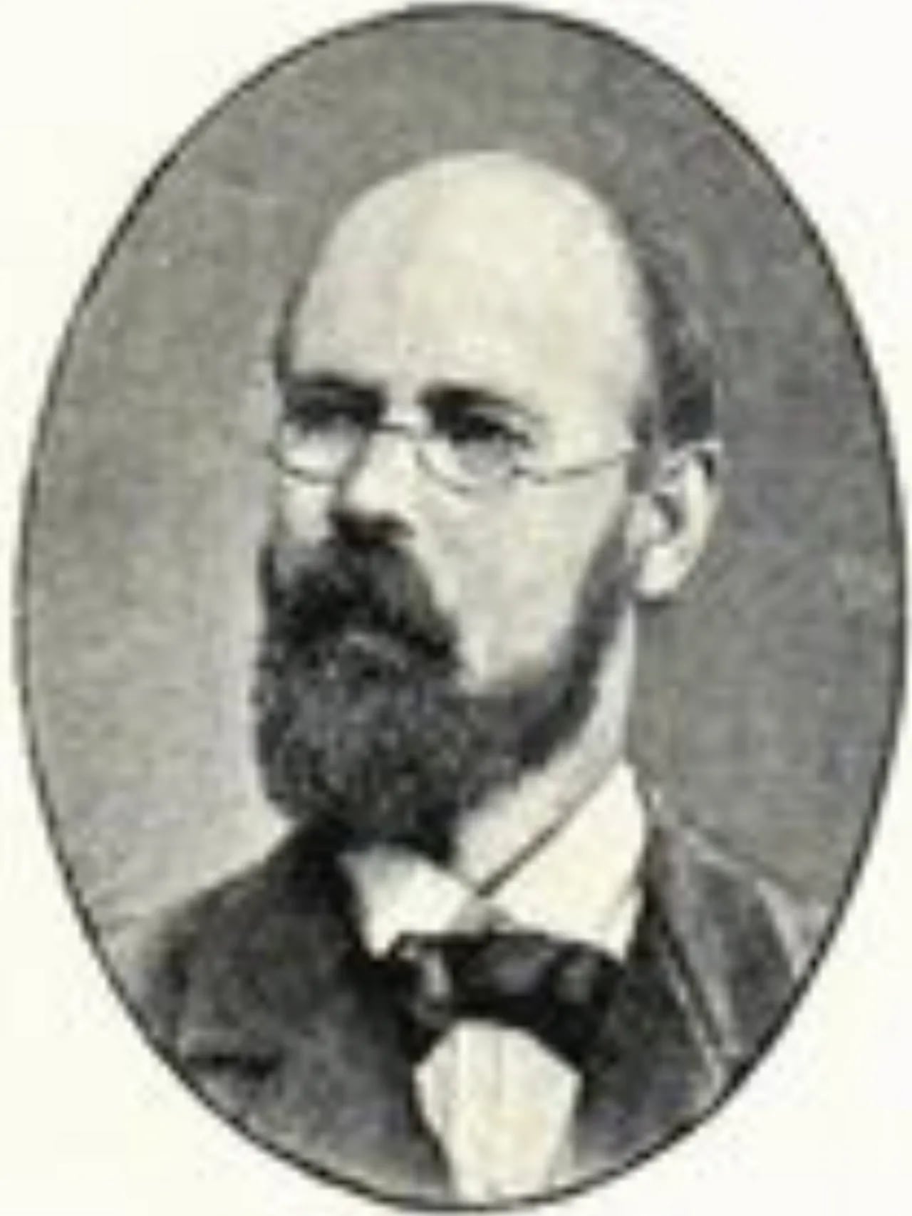 Porträt von Fridolf Wilhelm Nyman (1843–1907) – Gedenkseite