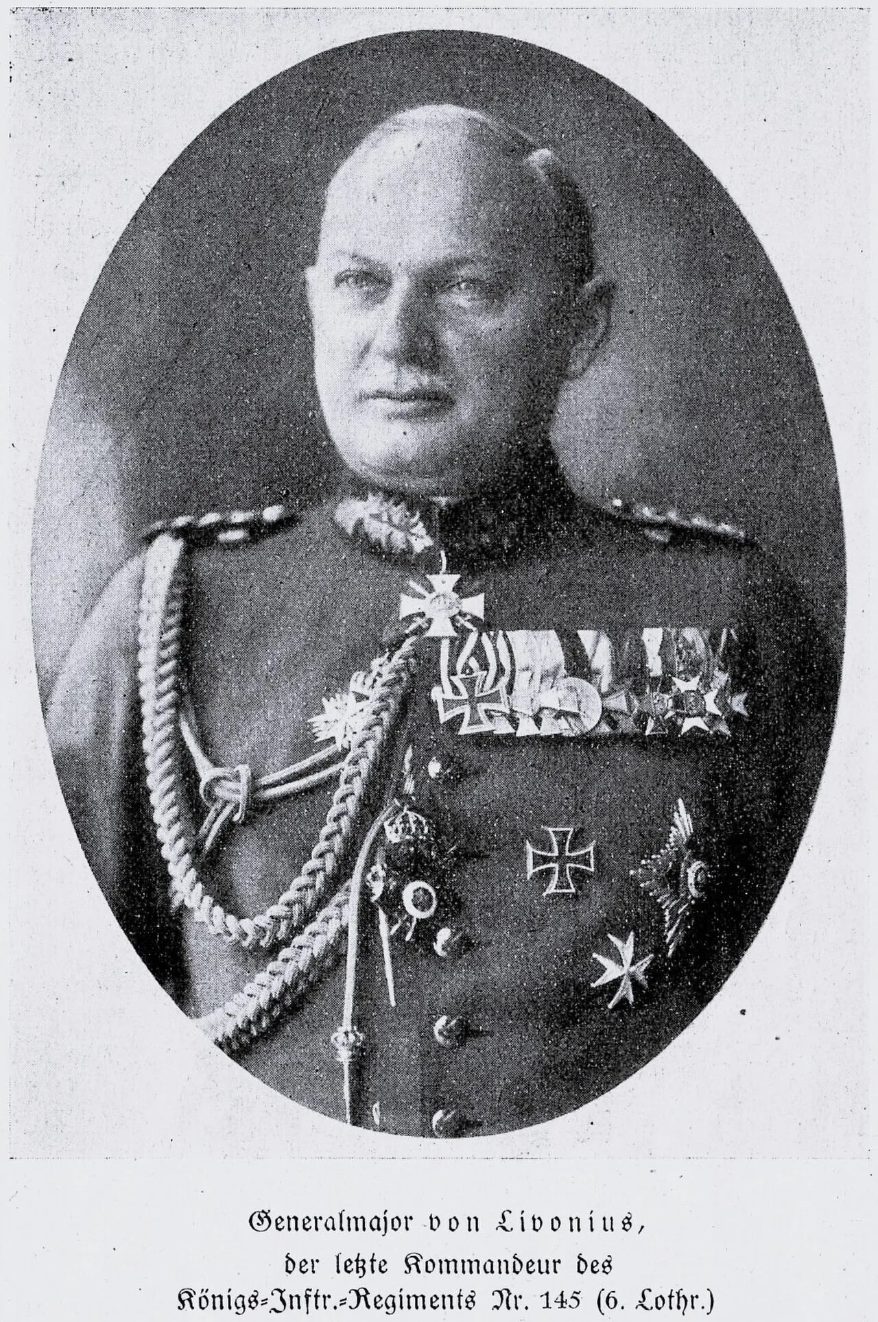 Porträt von Willy von Livonius (1871–1946) – Gedenkseite