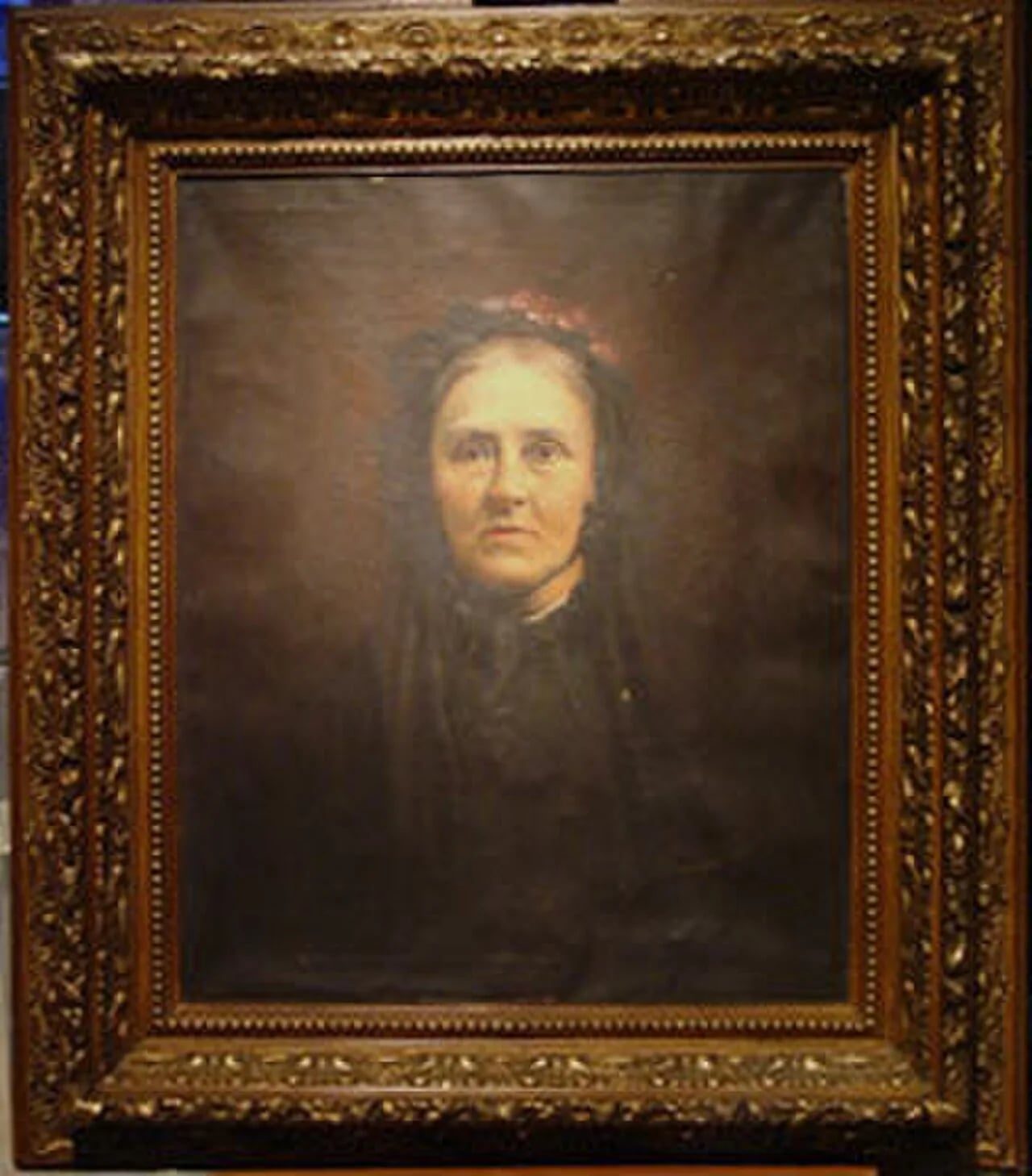 Porträt von Emília Erichsen (1817–1907) – Gedenkseite
