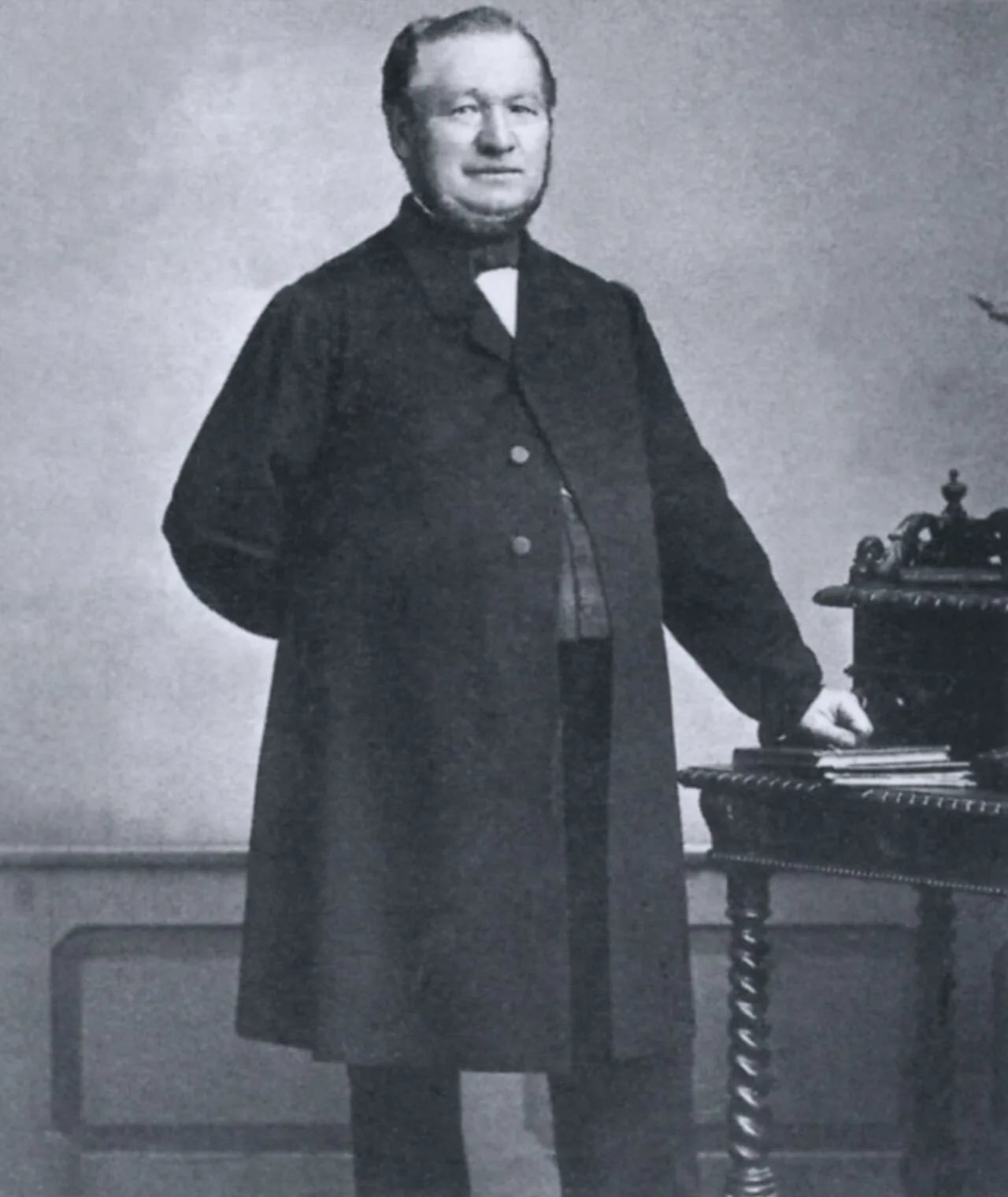 Porträt von Friedrich Michael Münzing (1807–1879) – Gedenkseite
