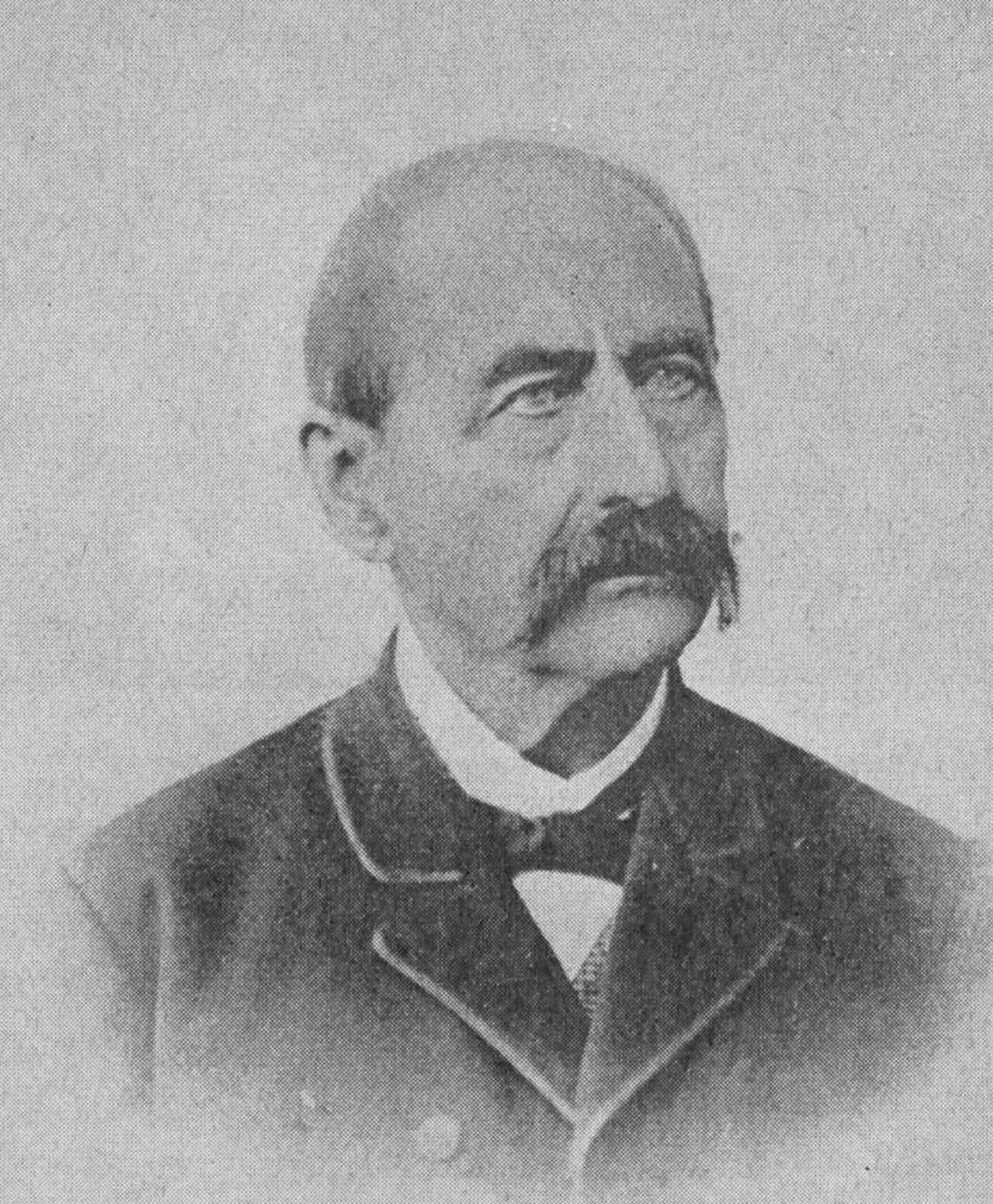 Porträt von Joachim Mähl (1827–1909) – Gedenkseite